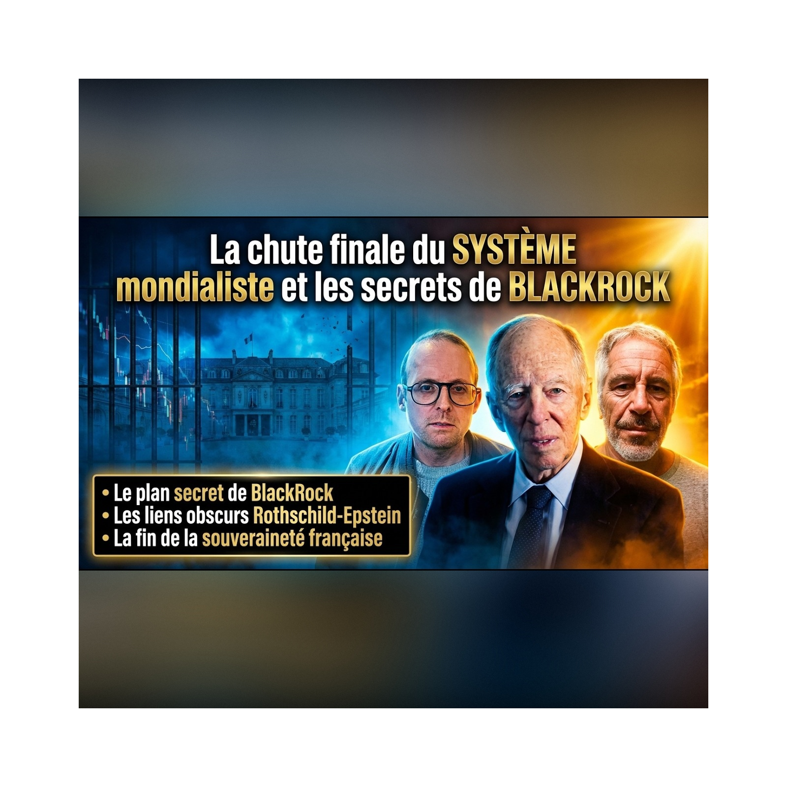 POUSSARD et JOVANOVIC : le plan caché des ROTHSCHILD pour l'EFFONDREMENT financier mondial ! |