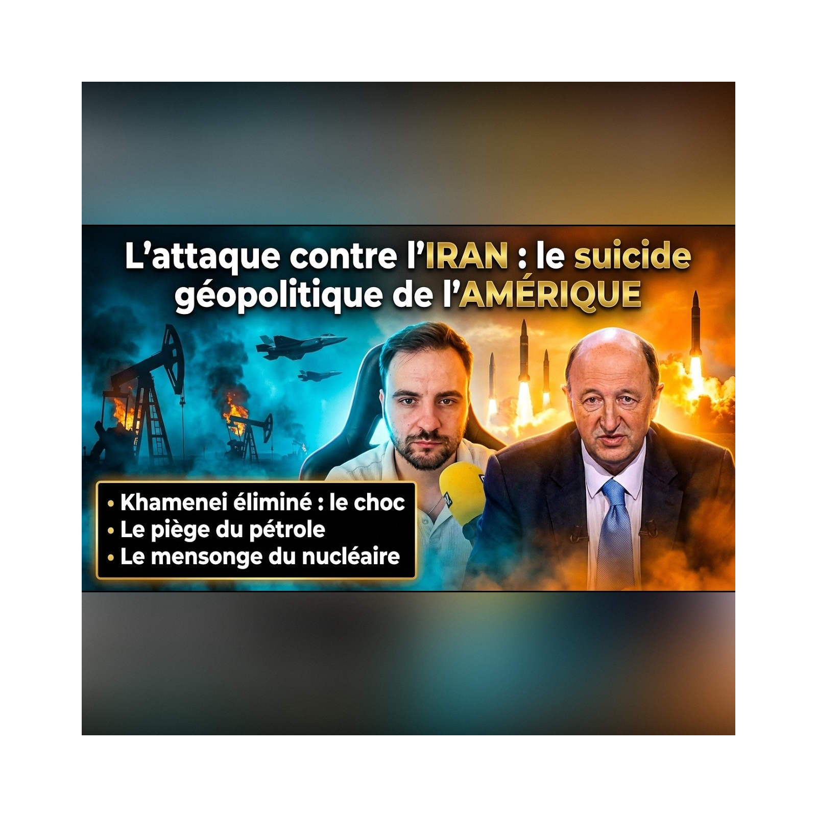 L'attaque de TRUMP en IRAN : un SUICIDE politique sans retour | GPTV