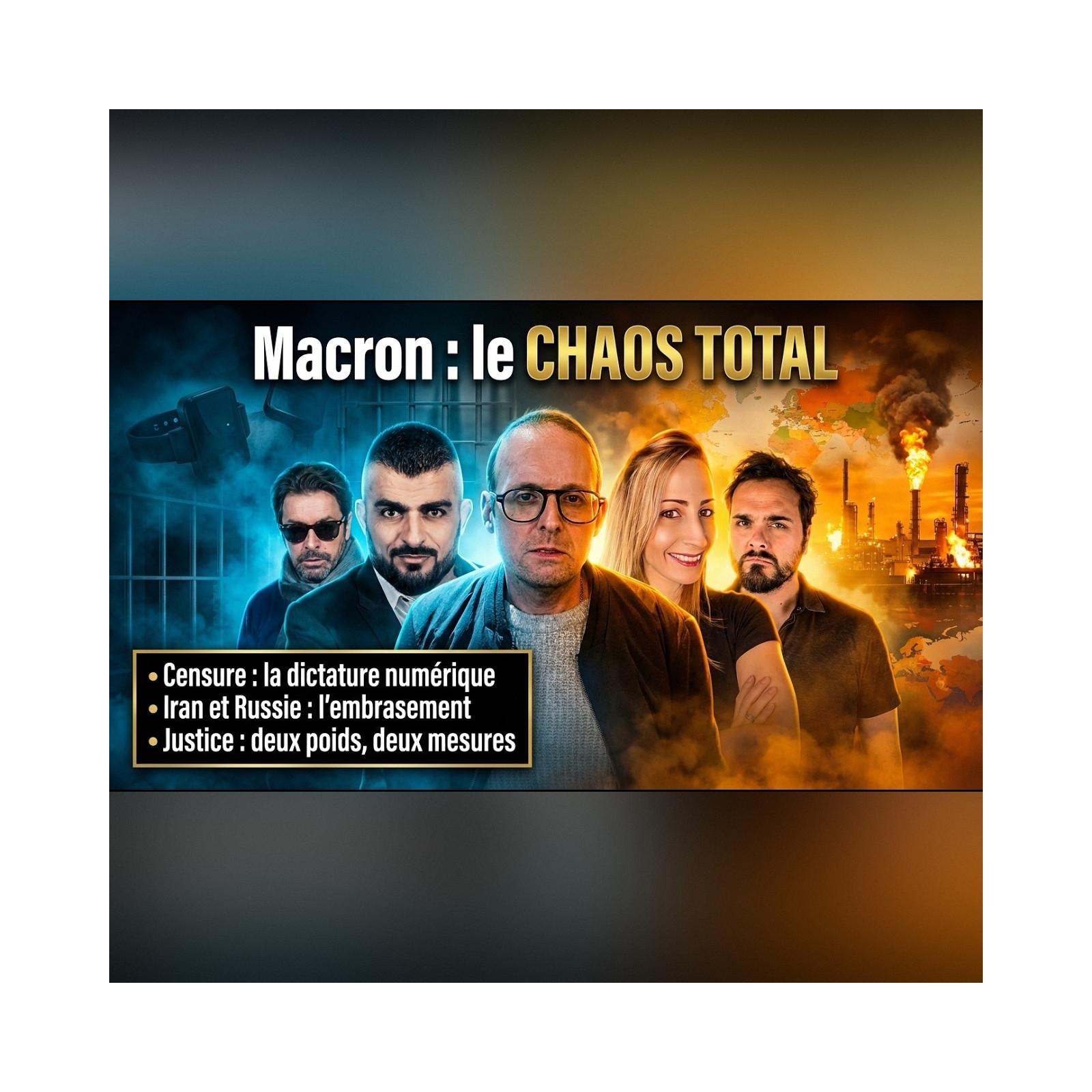 Macron verrouille la FRANCE par le CHAOS et la CENSURE | GPTV