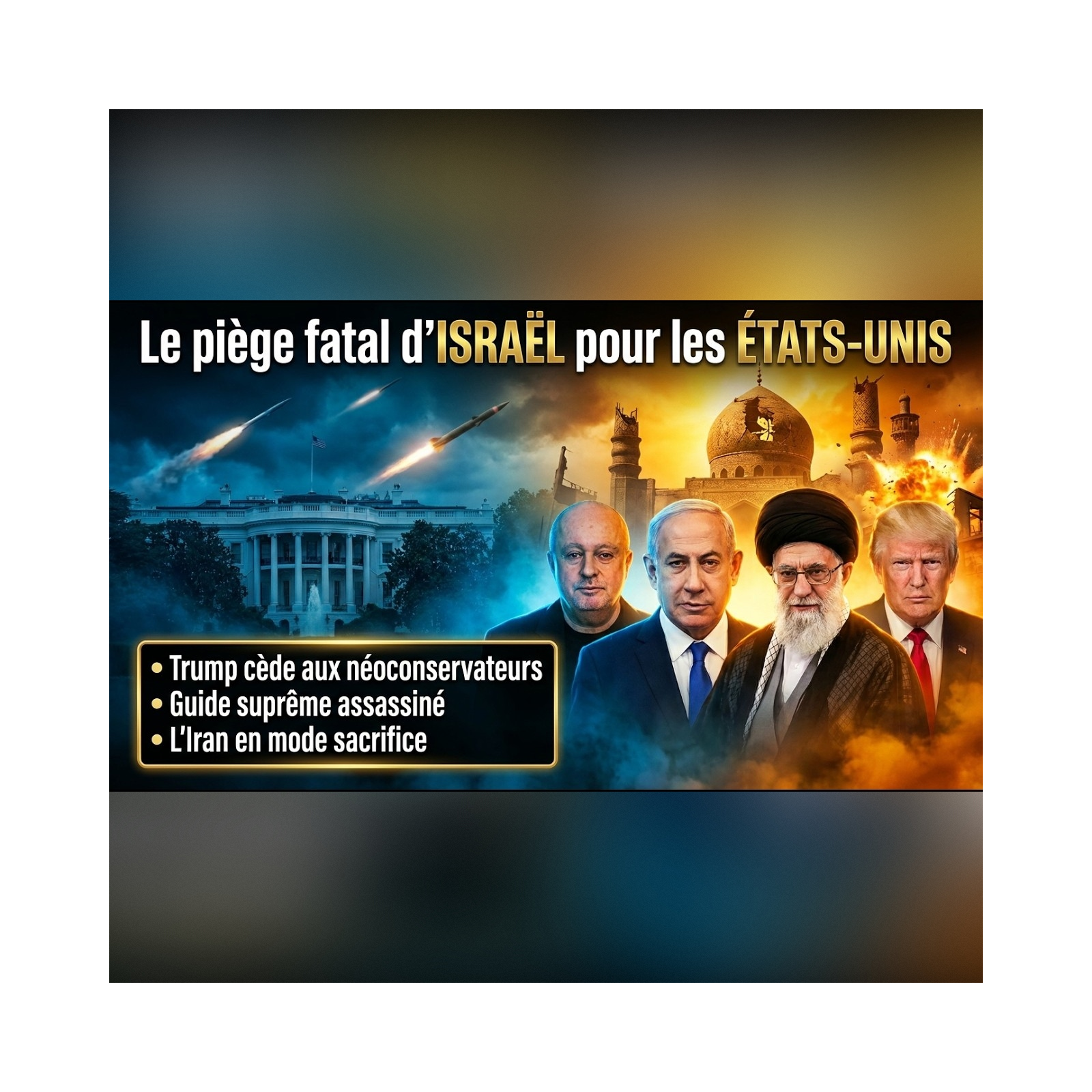 TRUMP déclenche la DOCTRINE SAMSON : l’engrenage NUCLÉAIRE en IRAN | GPTV