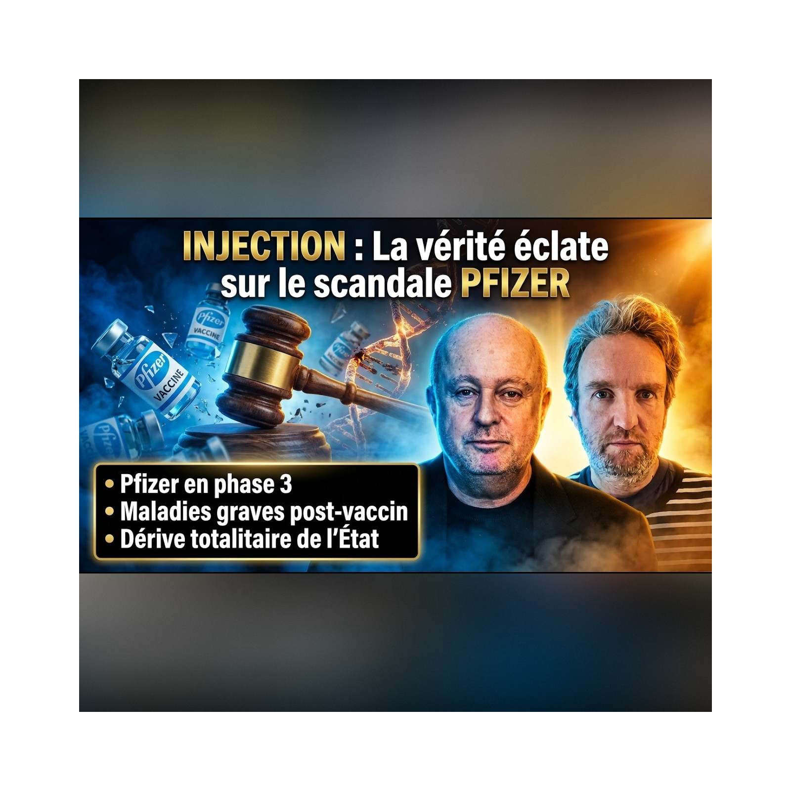 La JUSTICE reconnaît enfin l'expérimentation géante de PFIZER ! | GPTV