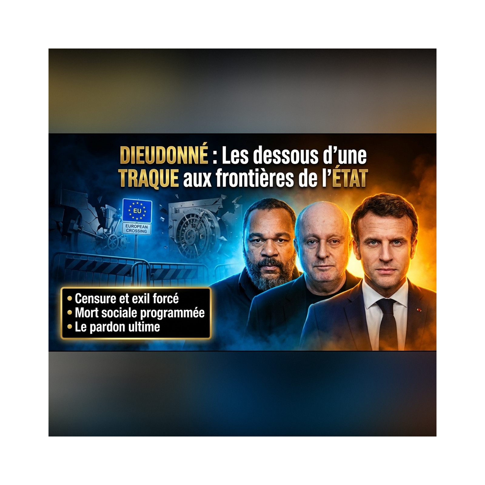 DIEUDONNÉ balance tout sur MACRON : comment l'ÉTAT tente de le BRISER ! | GPTV