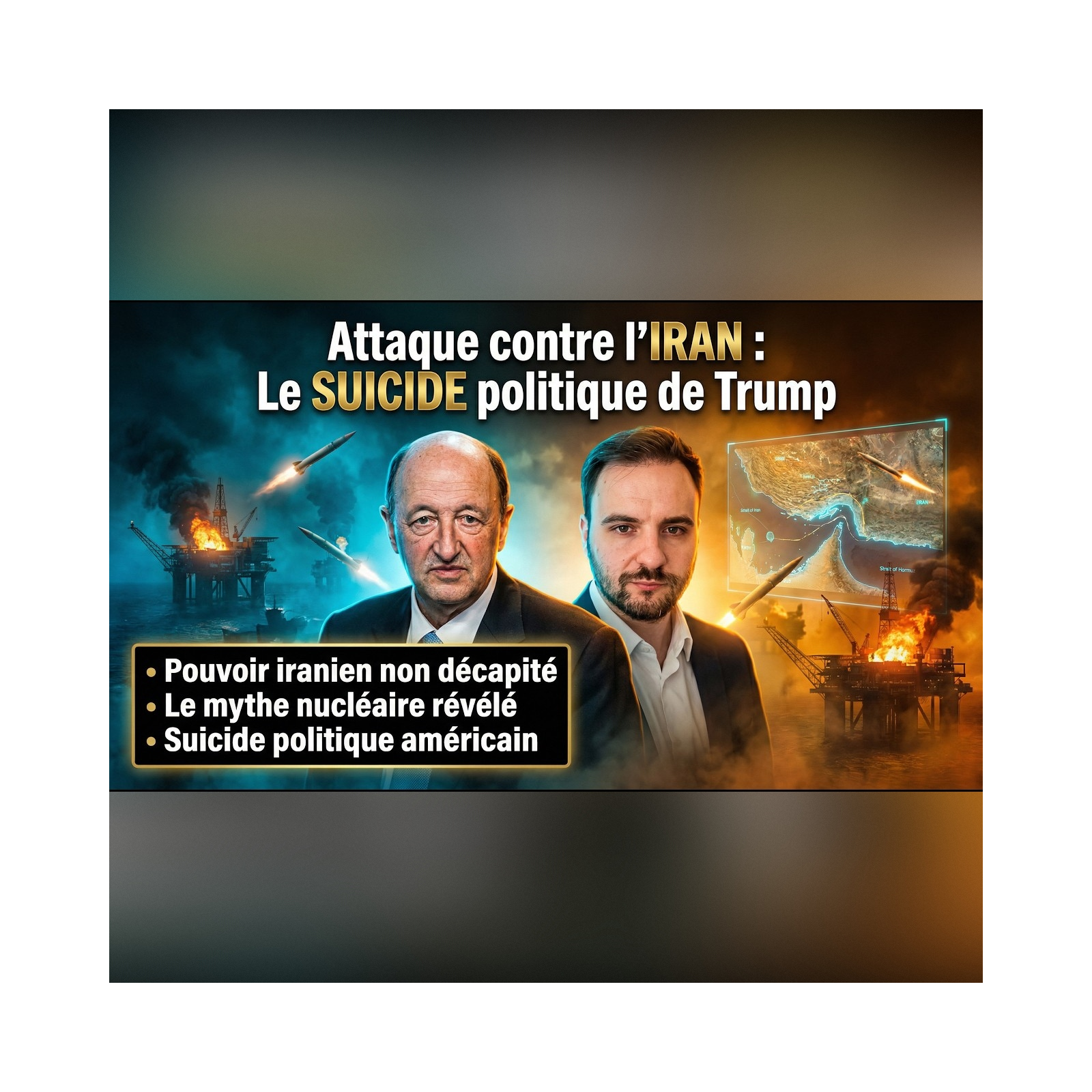 Pourquoi l'attaque de l'IRAN signe le SUICIDE politique de TRUMP ? | GPTV