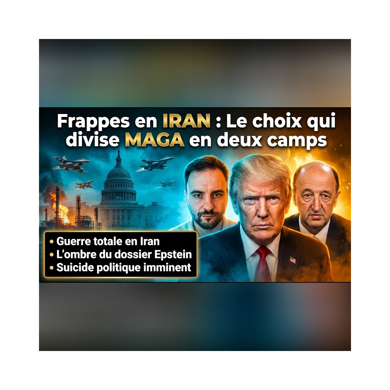 IRAN : Trump franchit la LIGNE ROUGE ! | GPTV