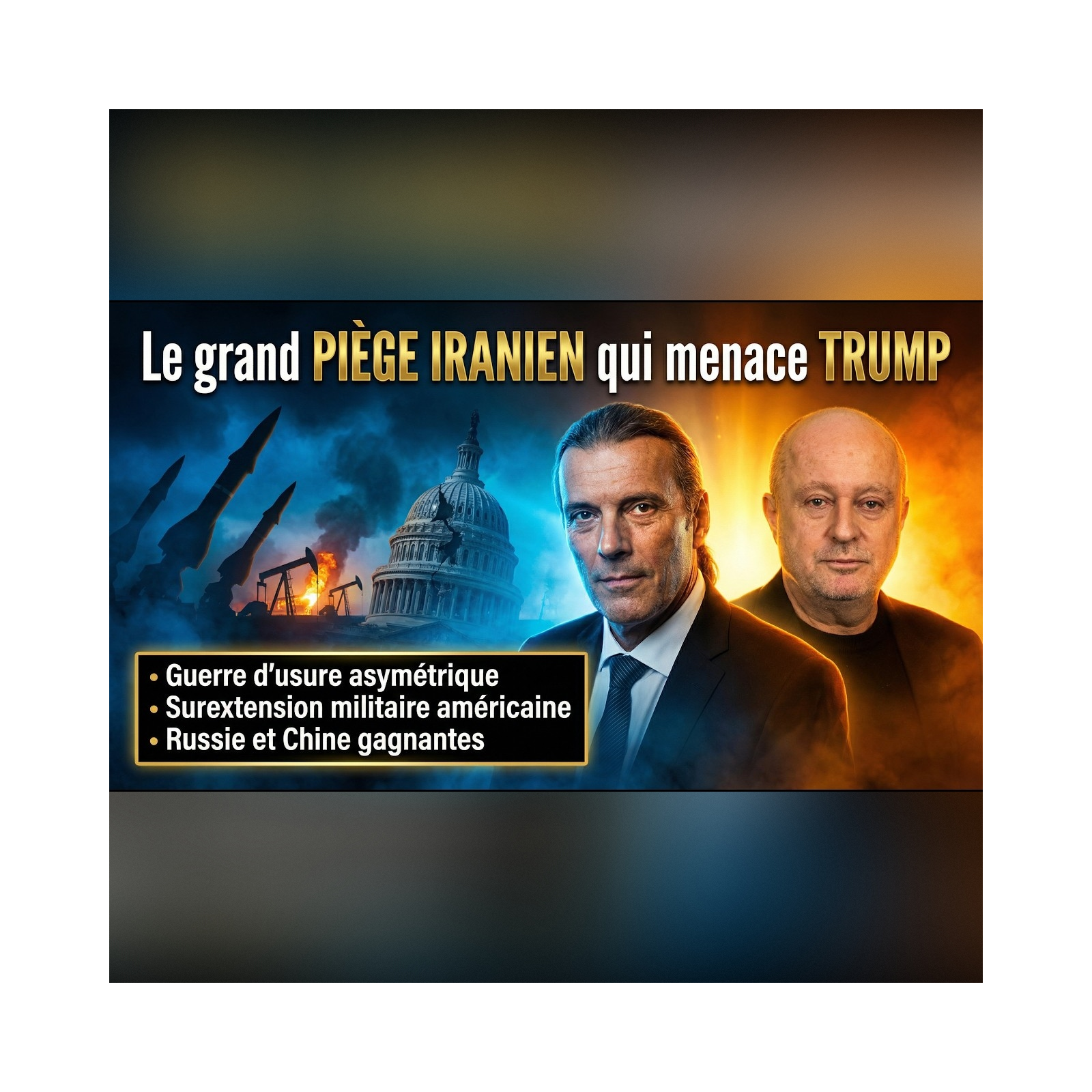 TRUMP s'enferme dans le PIÈGE messianique de la guerre en Iran ! | GPTV