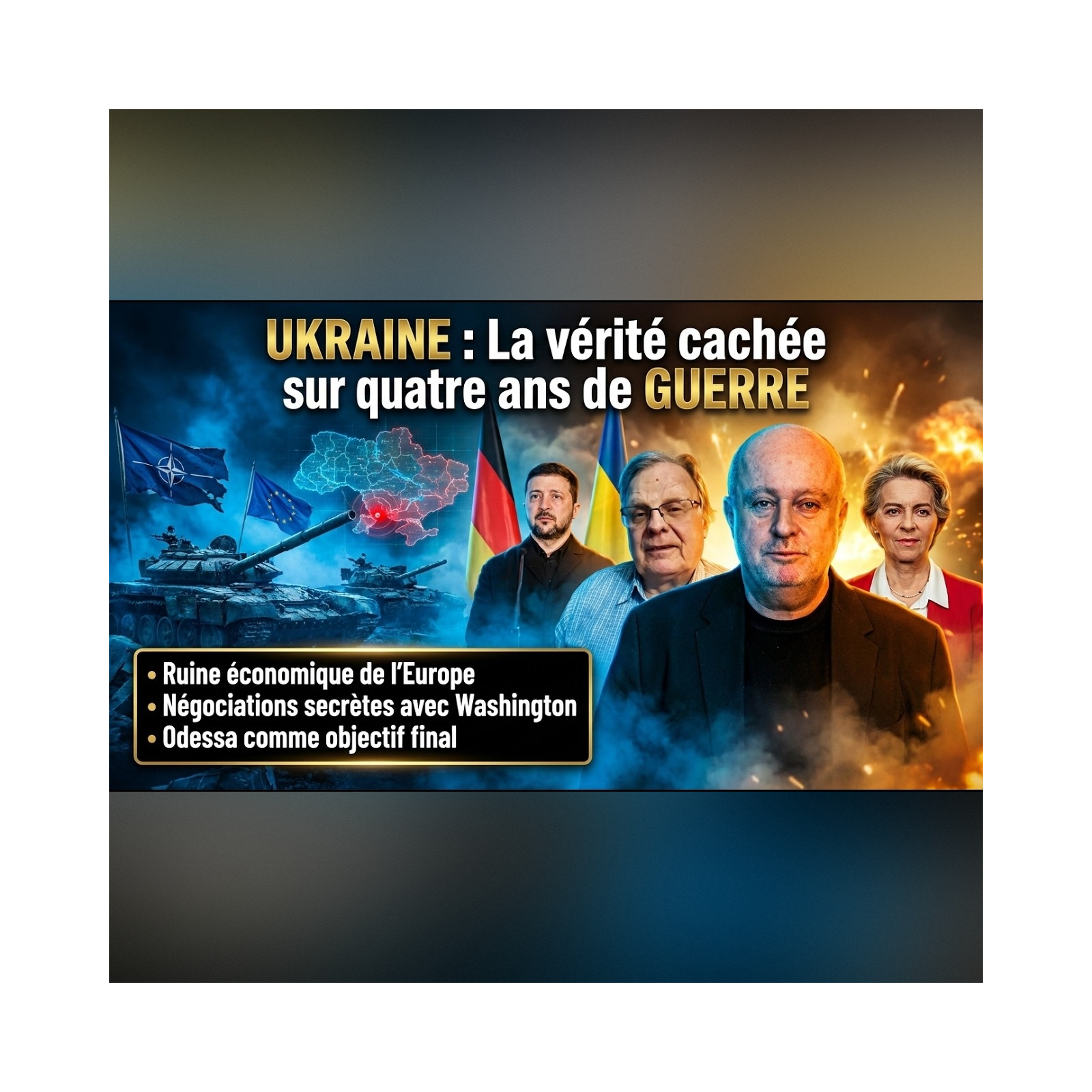 L'UE sacrifie les EUROPÉENS dans le piège de la GUERRE ! | GPTV