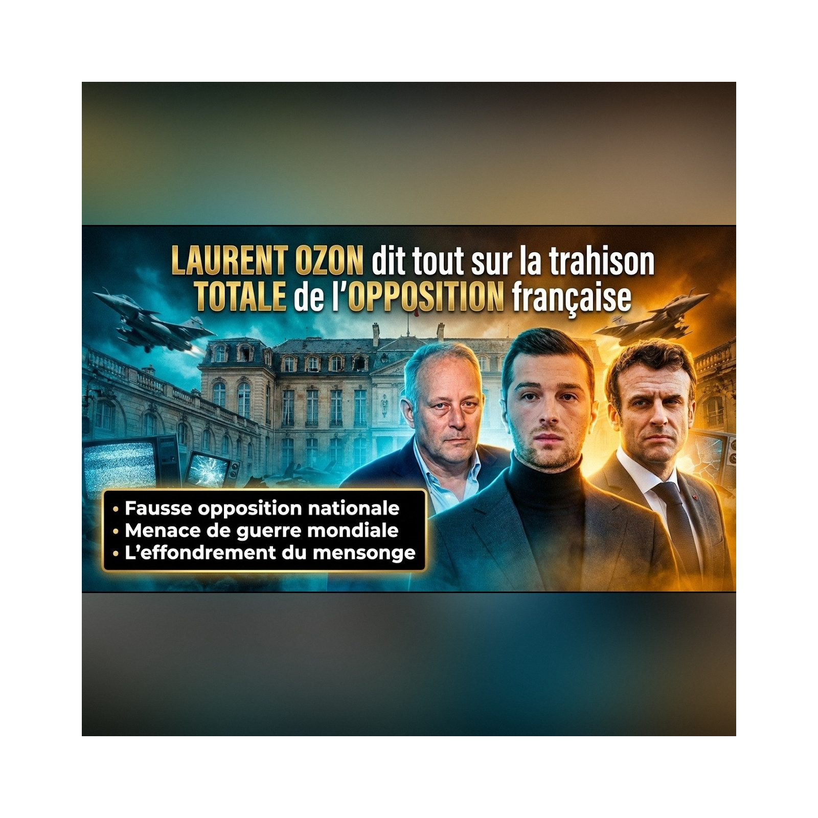 Laurent Ozon révèle pourquoi BARDELLA s’est RALLIÉ au système MACRON ! | GPTV