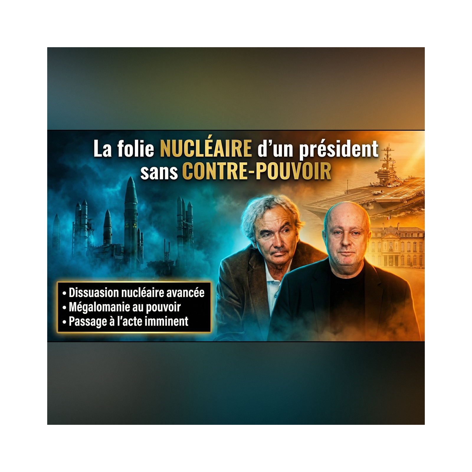 La dérive MÉGALOMANE de MACRON face au bouton NUCLÉAIRE ! | GPTV