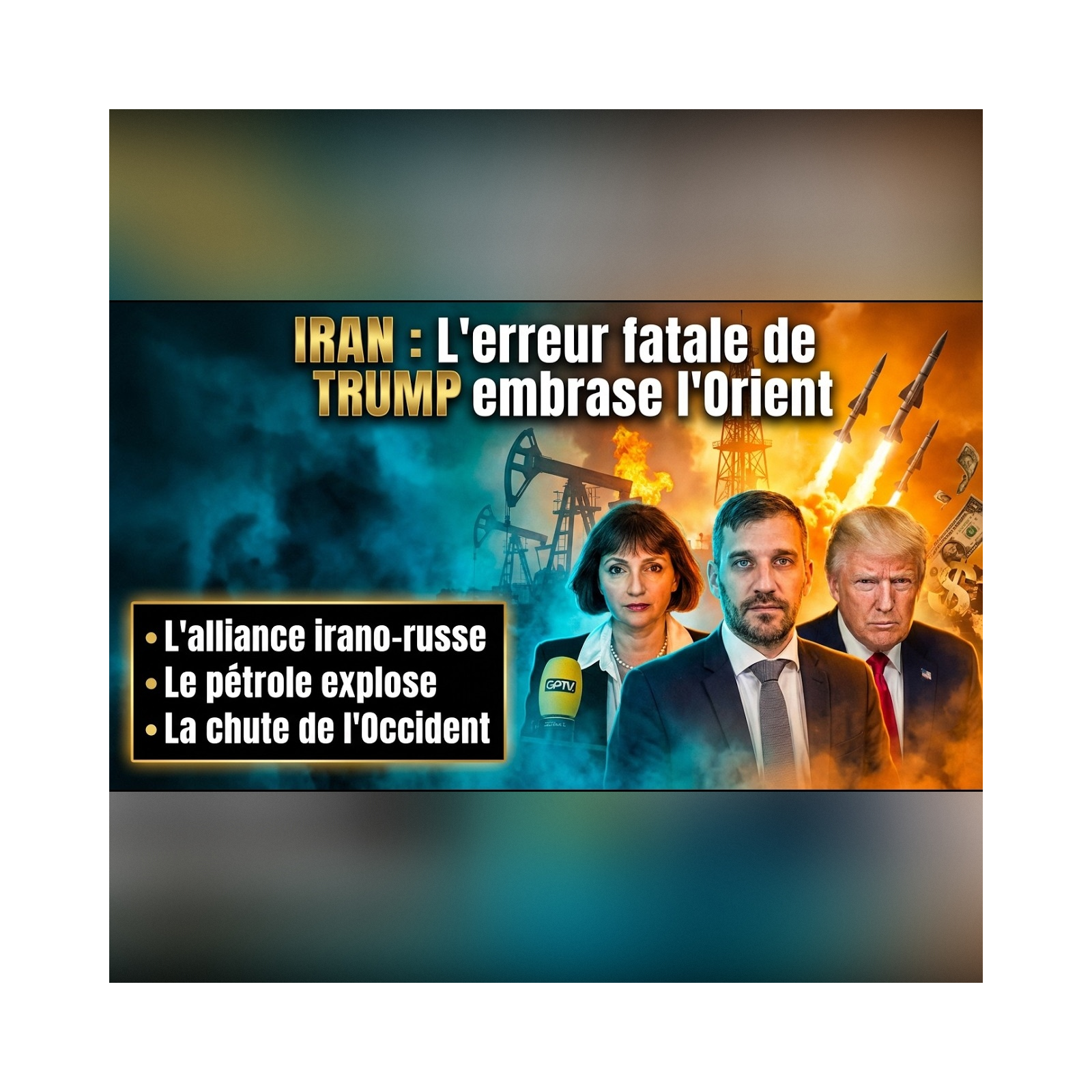 L’offensive contre l’IRAN provoque l’AGONIE finale de l’Ukraine ! | GPTV