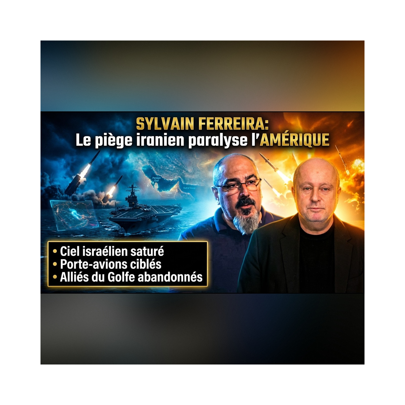 Sylvain Ferreira révèle comment l'IRAN a déjoué le plan de WASHINGTON ! | GPTV