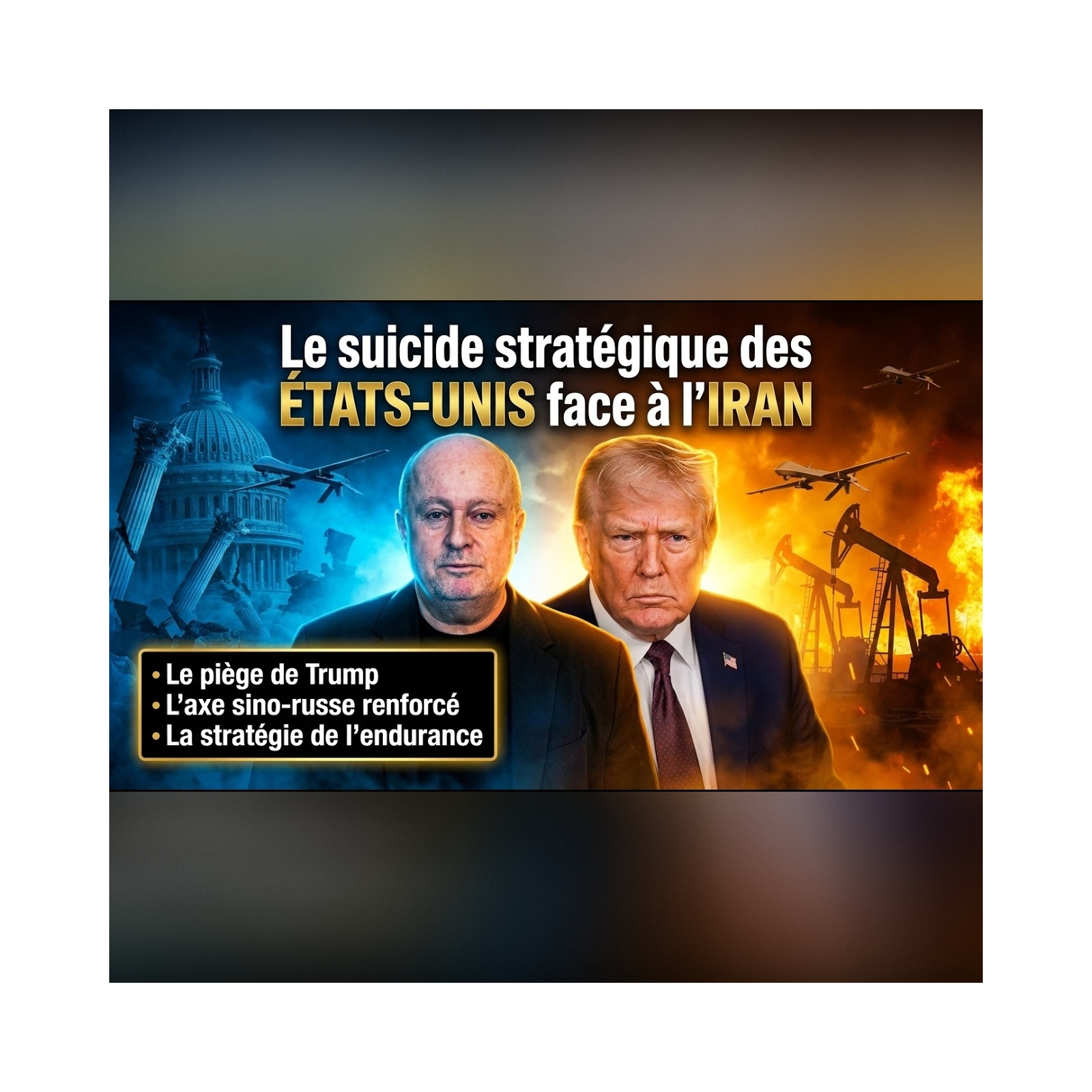 Voici pourquoi TRUMP va PERDRE sa guerre d’usure contre l’Iran ! | GPTV