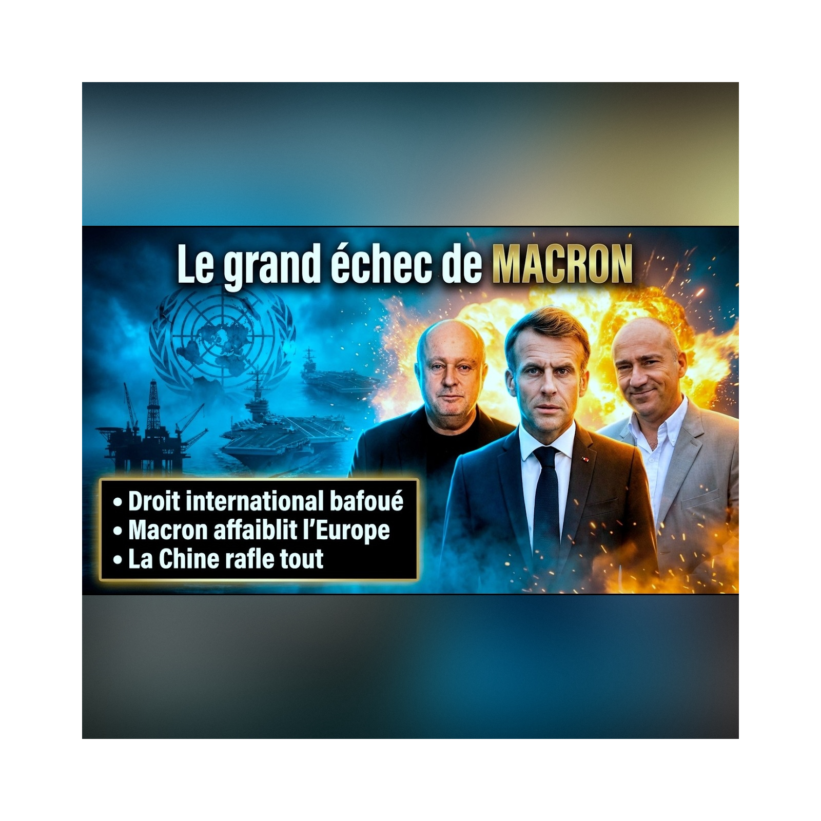 MACRON nous mène au GOUFFRE derrière ses fausses MENACES militaires ! | GPTV