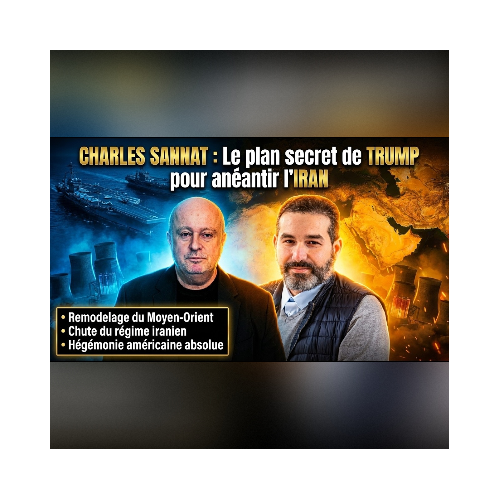 TRUMP veut imposer ses nouvelles FRONTIÈRES en frappant l’IRAN ! | GPTV