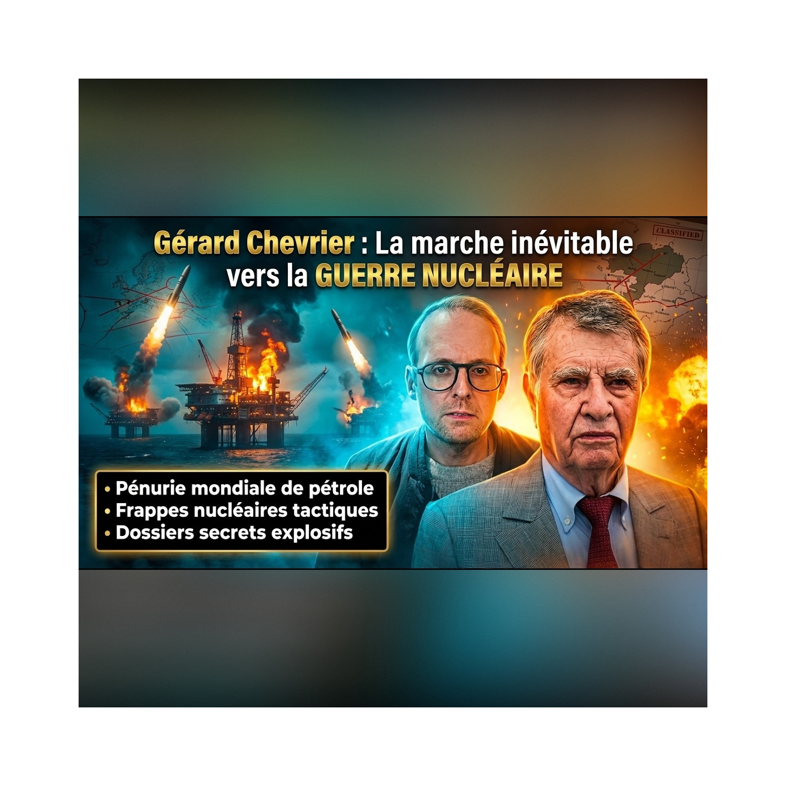 Gérard Chevrier : ISRAËL pourrait franchir le seuil du NUCLÉAIRE en IRAN ! | GPTV