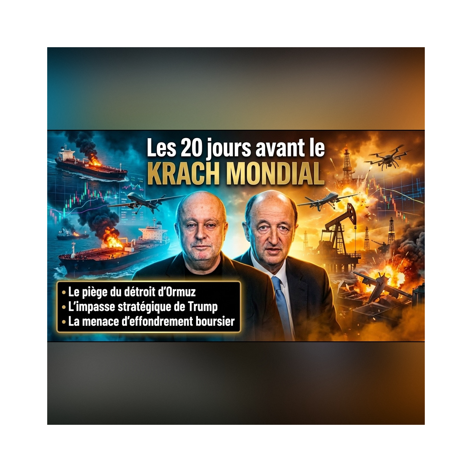 Le conflit en IRAN provoque un KRACH financier mondial | GPTV