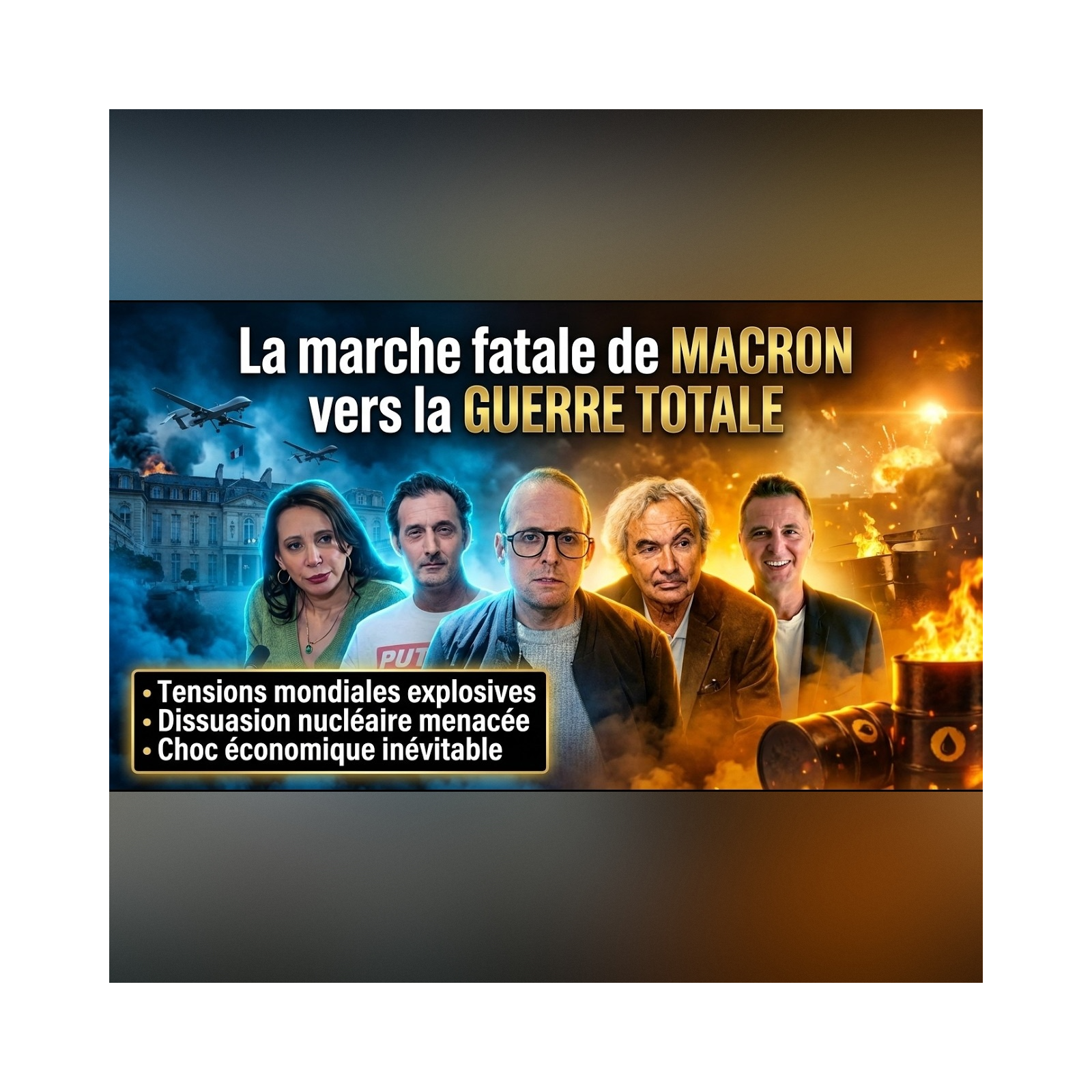 MACRON cherche la GUERRE pour rester au POUVOIR ?! | GPTV