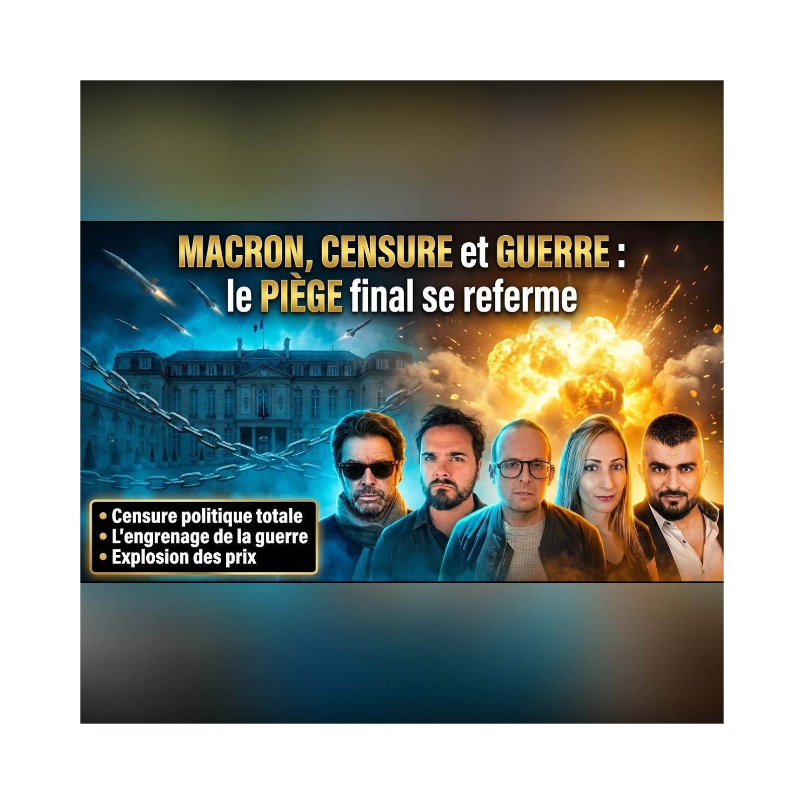 MACRON veut faire TAIRE toute la DISSIDENCE ! | GPTV