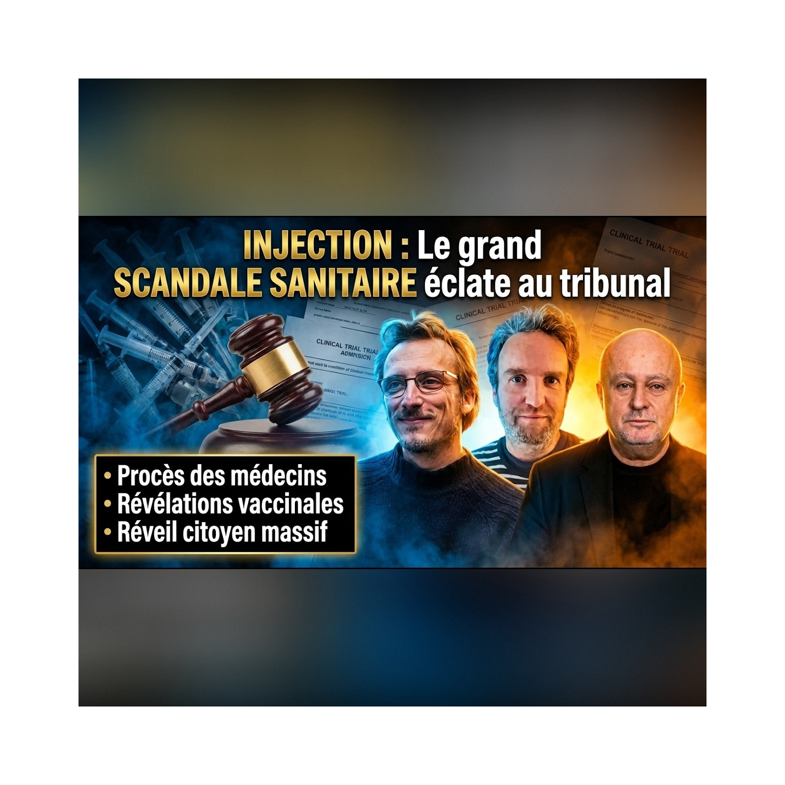 INJECTION : la JUSTICE veut faire payer les MÉDECINS qui ont refusé ?! | GPTV