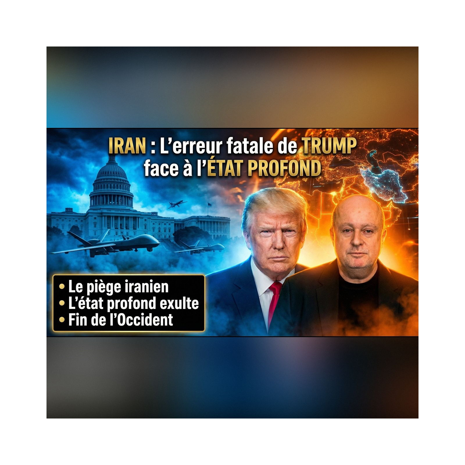 Piégé en Iran, TRUMP attaque Paris et SABOTE l'OTAN ! | GPTV episode artwork