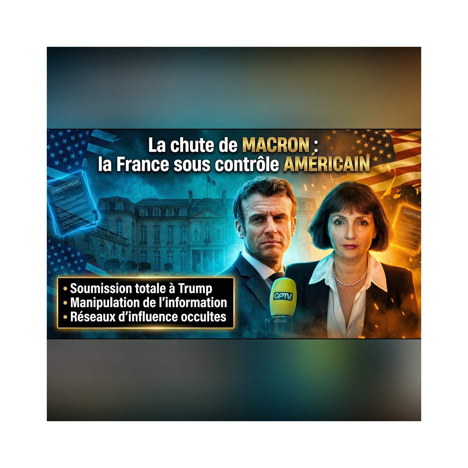 MACRON humilié : TRUMP sait-il quelque chose d'INTERDIT sur BRIGITTE ? | GPTV episode artwork