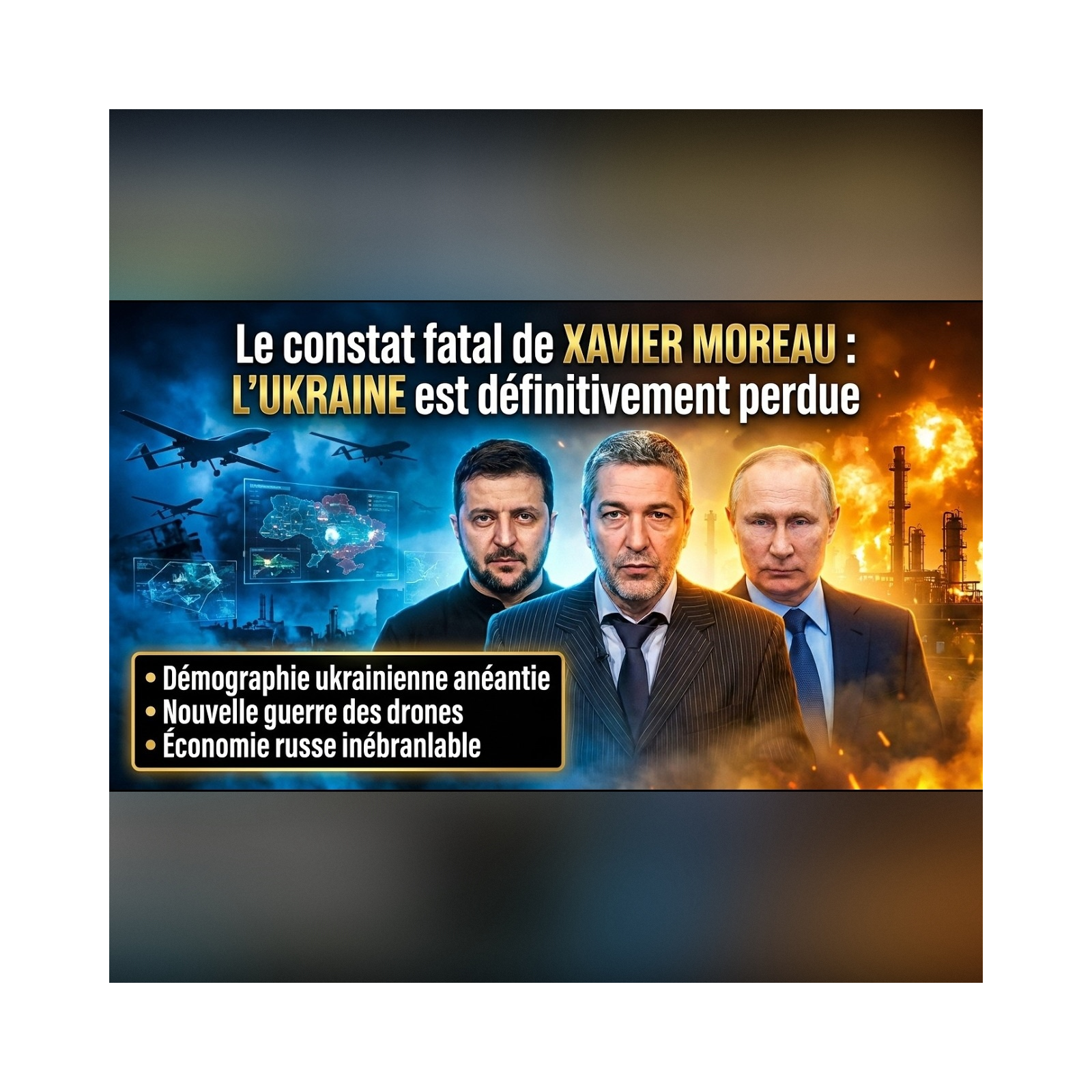 Xavier MOREAU balance sur le NAUFRAGE DÉMOGRAPHIQUE de l'Ukraine ! | GPTV episode artwork