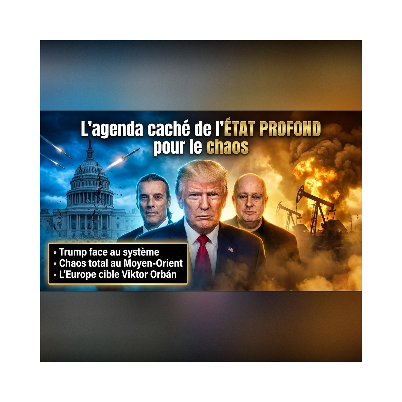 Destitution : l'ÉTAT PROFOND brise TRUMP et DÉCLENCHE une GUERRE totale ! | GPTV episode artwork