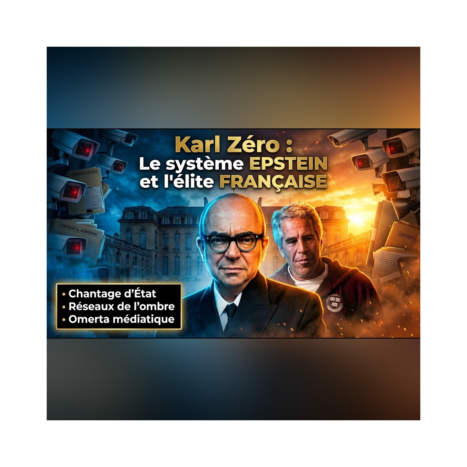 Karl ZÉRO lâche tout sur ce que l'ÉLYSÉE vous CACHE sur le KOMPROMAT de l'affaire EPSTEIN ! | GPTV