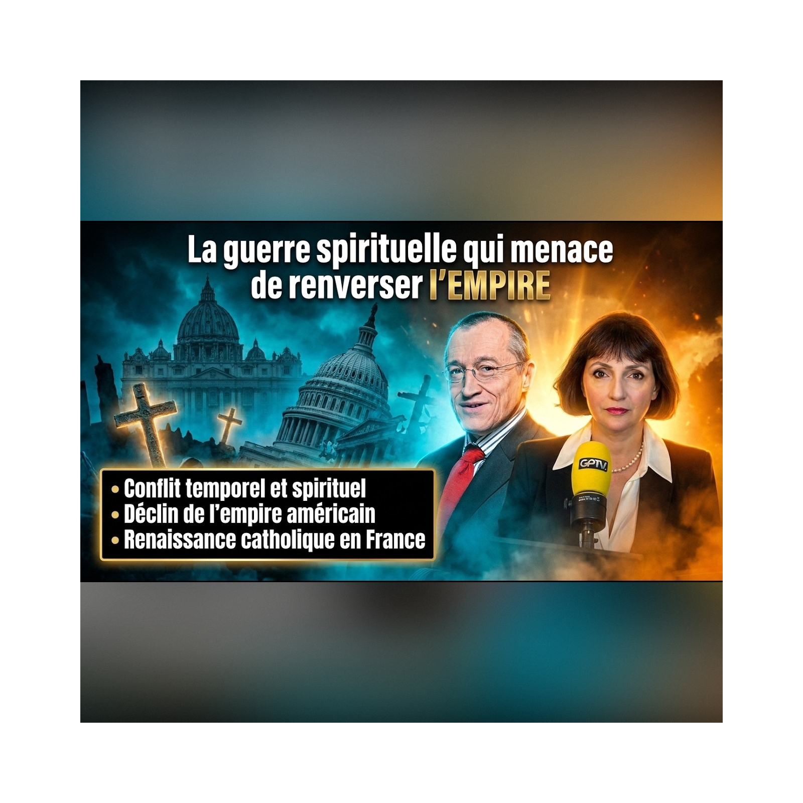 Ce que TRUMP vous CACHE sur l'OFFENSIVE du Pape Léon XIV | GPTV