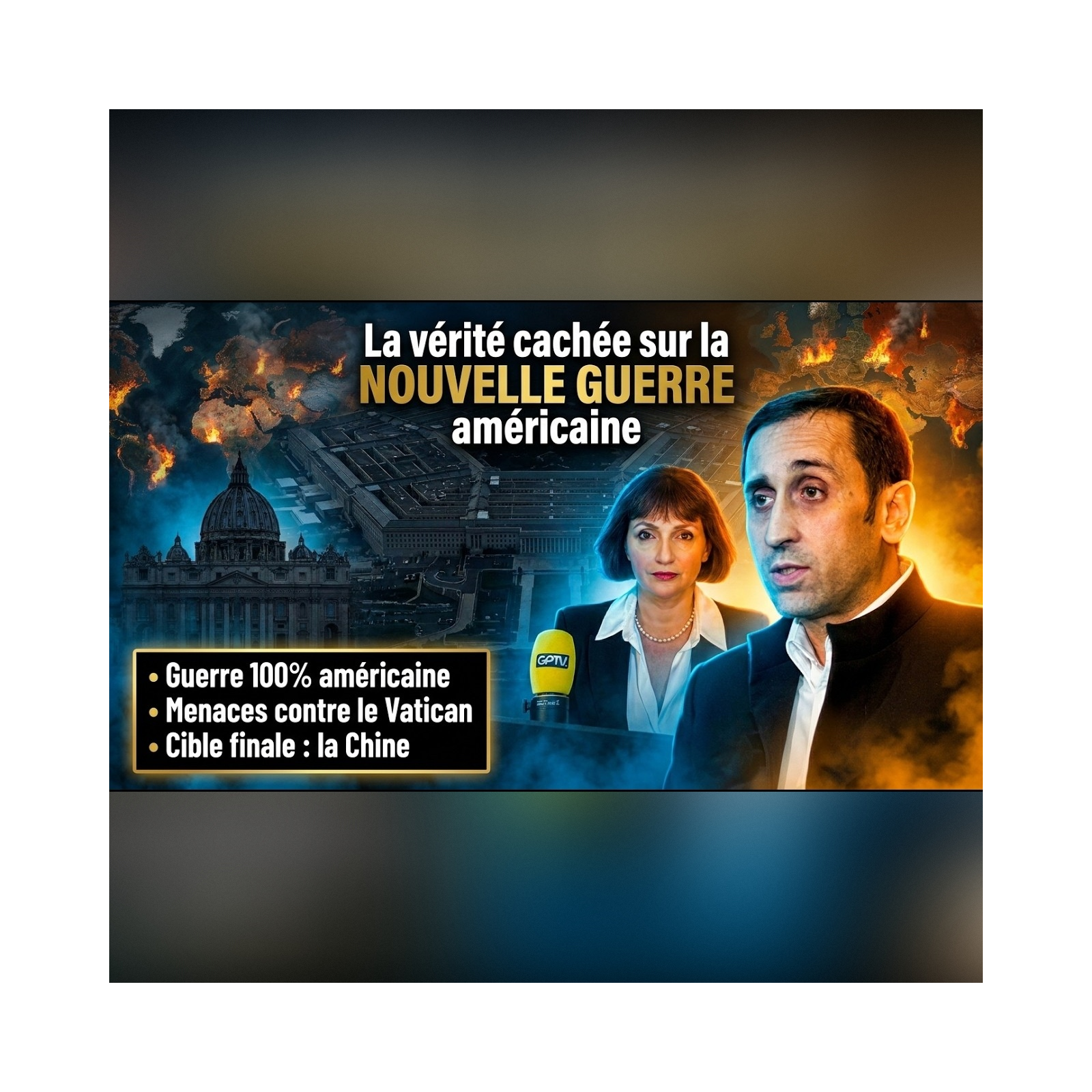 Église radicale : le PENTAGONE lance l'OFFENSIVE contre le VATICAN | Thierry MEYSSAN | GPTV