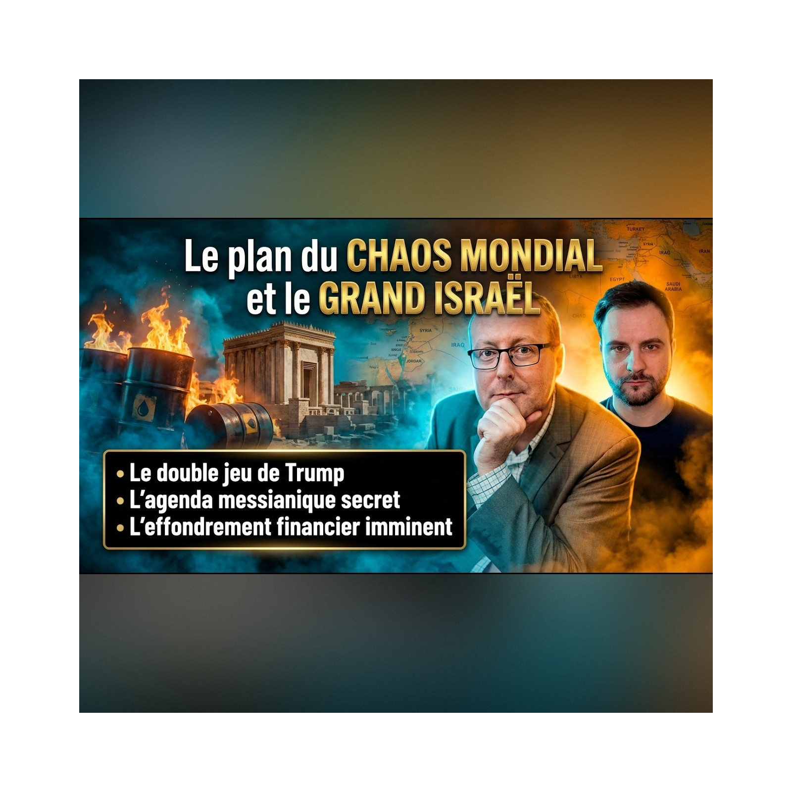 Pierre HILLARD : le réseau LOUBAVITCH prépare le CHAOS financier en Europe ! | GPTV