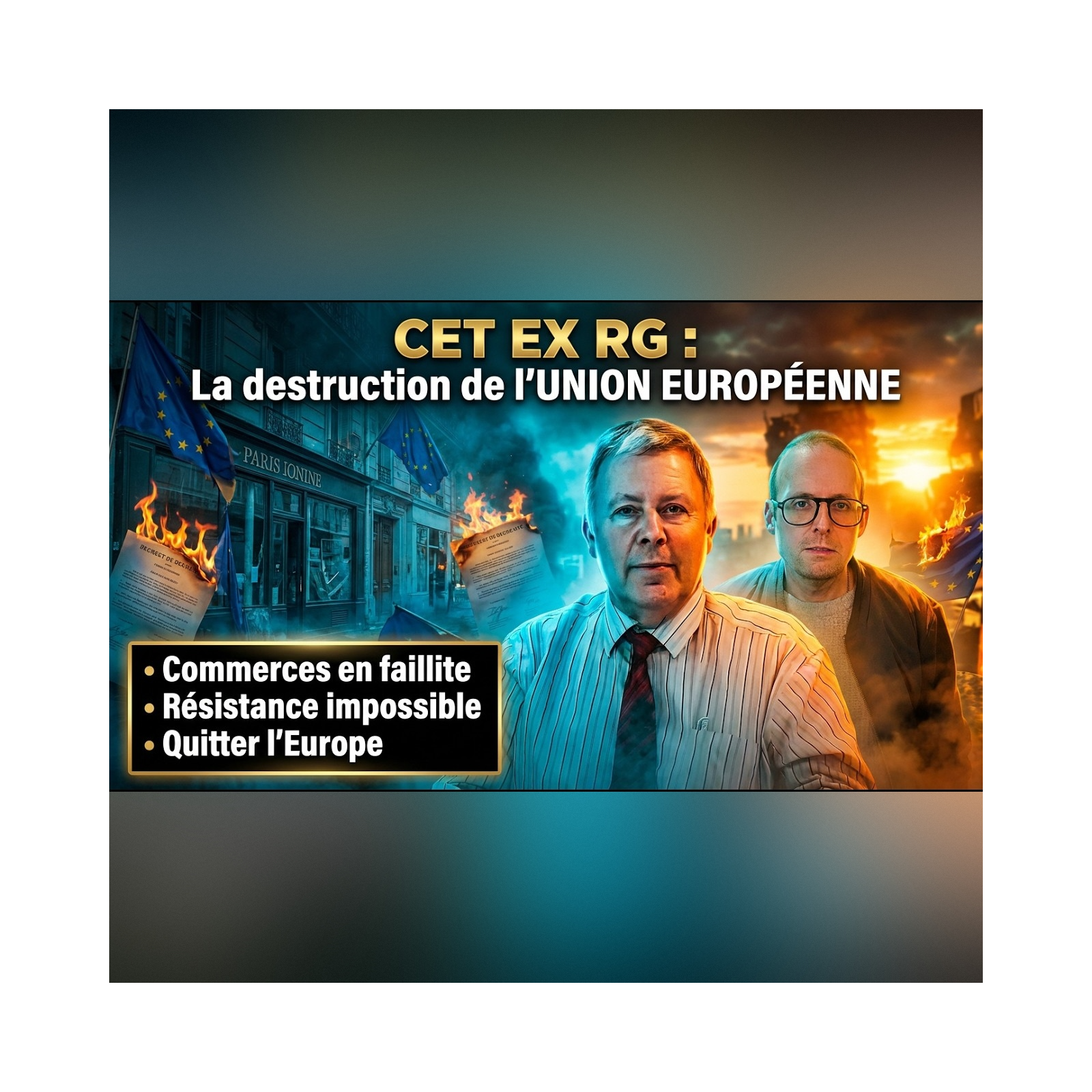 Cet ex RG expose le PLAN de BRUXELLES pour verrouiller l'ÉLECTION de 2027 ! | GPTV