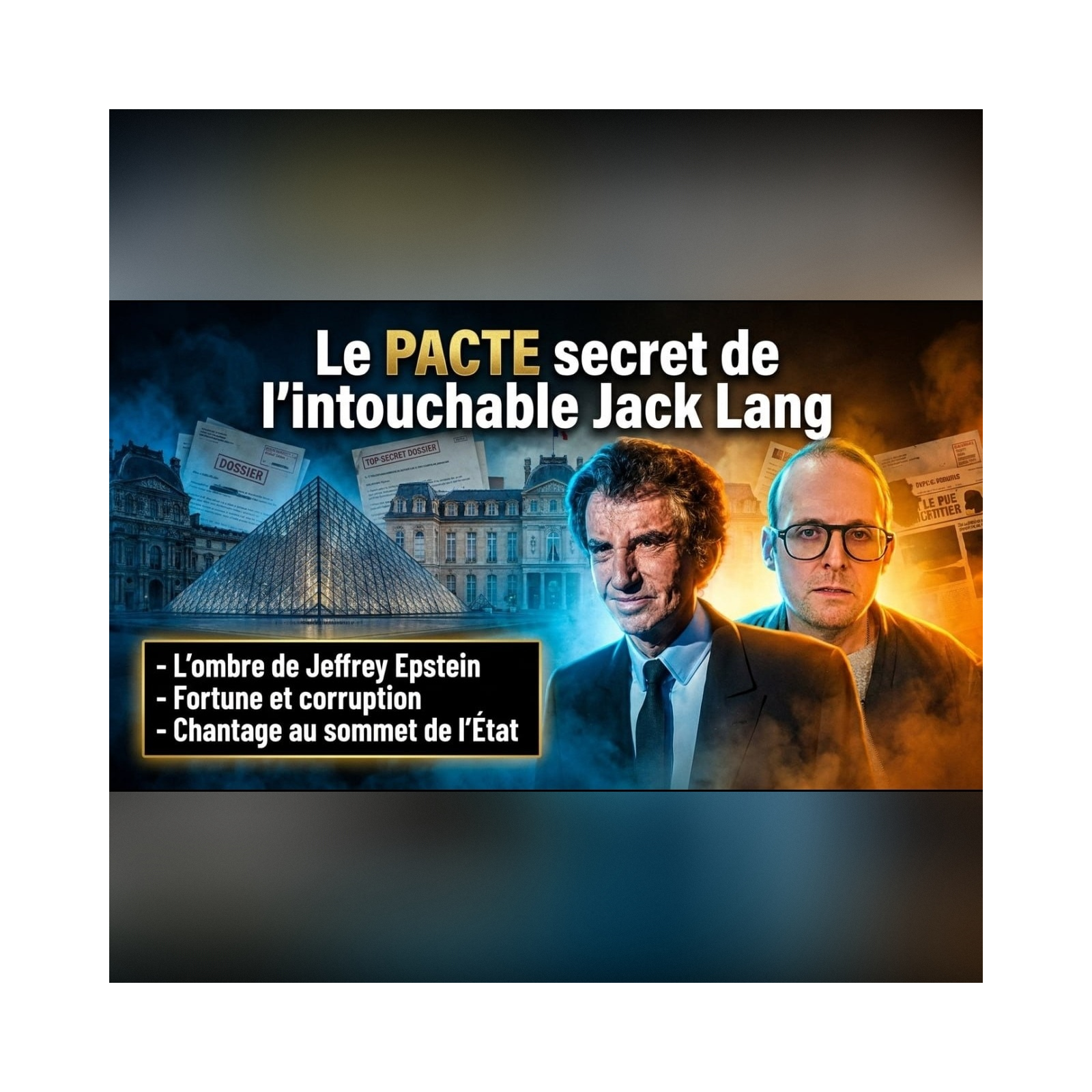 Ce que la JUSTICE vous CACHE sur le réseau EPSTEIN de Jack LANG | Mike Borowski | GPTV