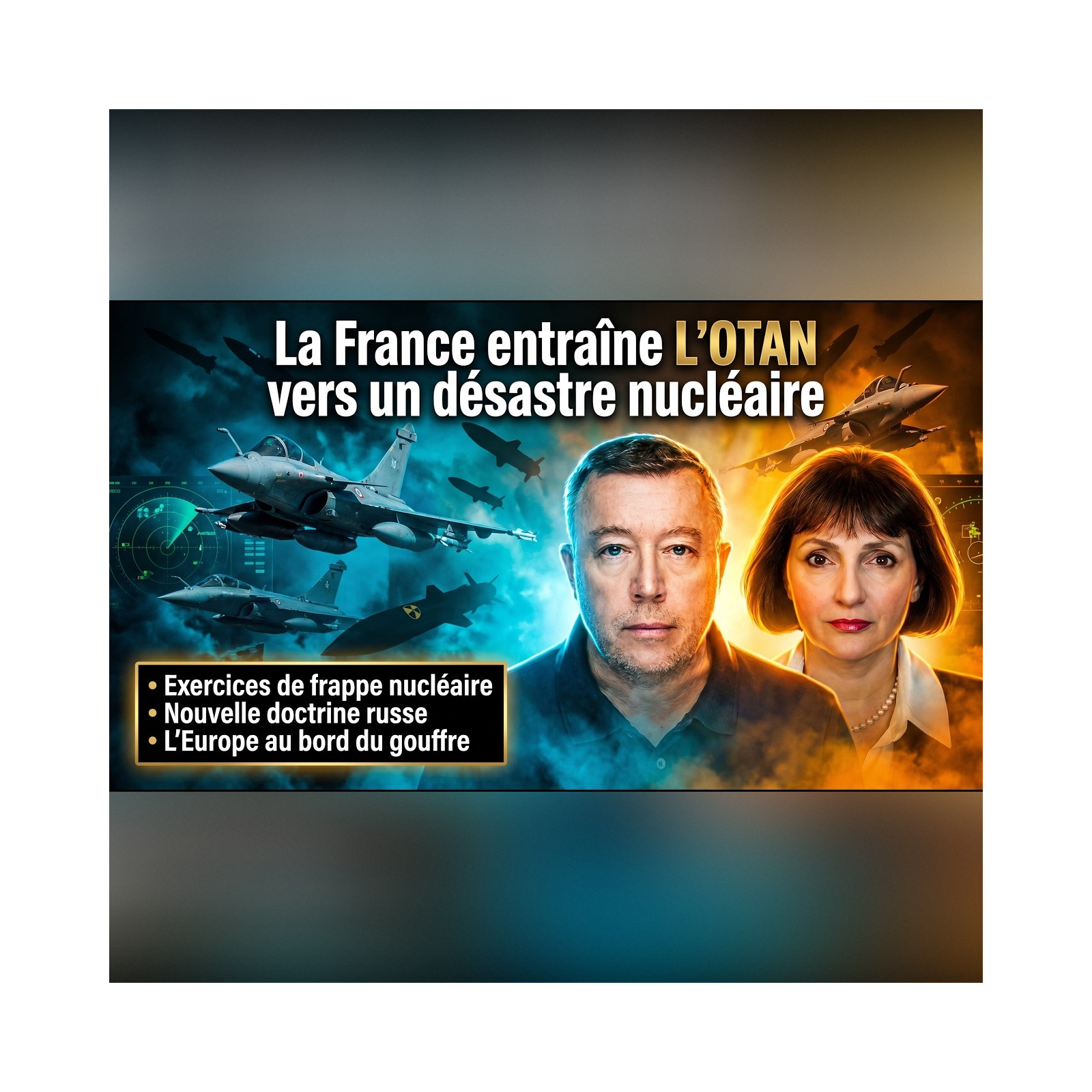 Exercices POKER : l'ÉLYSÉE prépare une HORREUR nucléaire ! | GPTV episode artwork