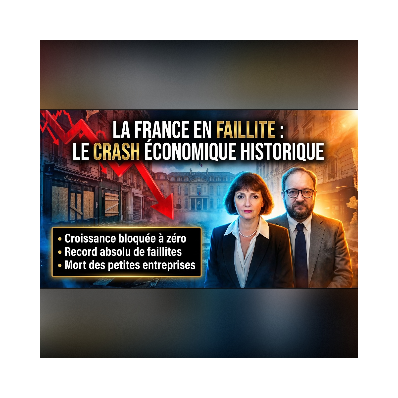 Ce que BERCY pense vraiment des 19 000 FAILLITES françaises (et c'est TERRIFIANT) | GPTV episode artwork