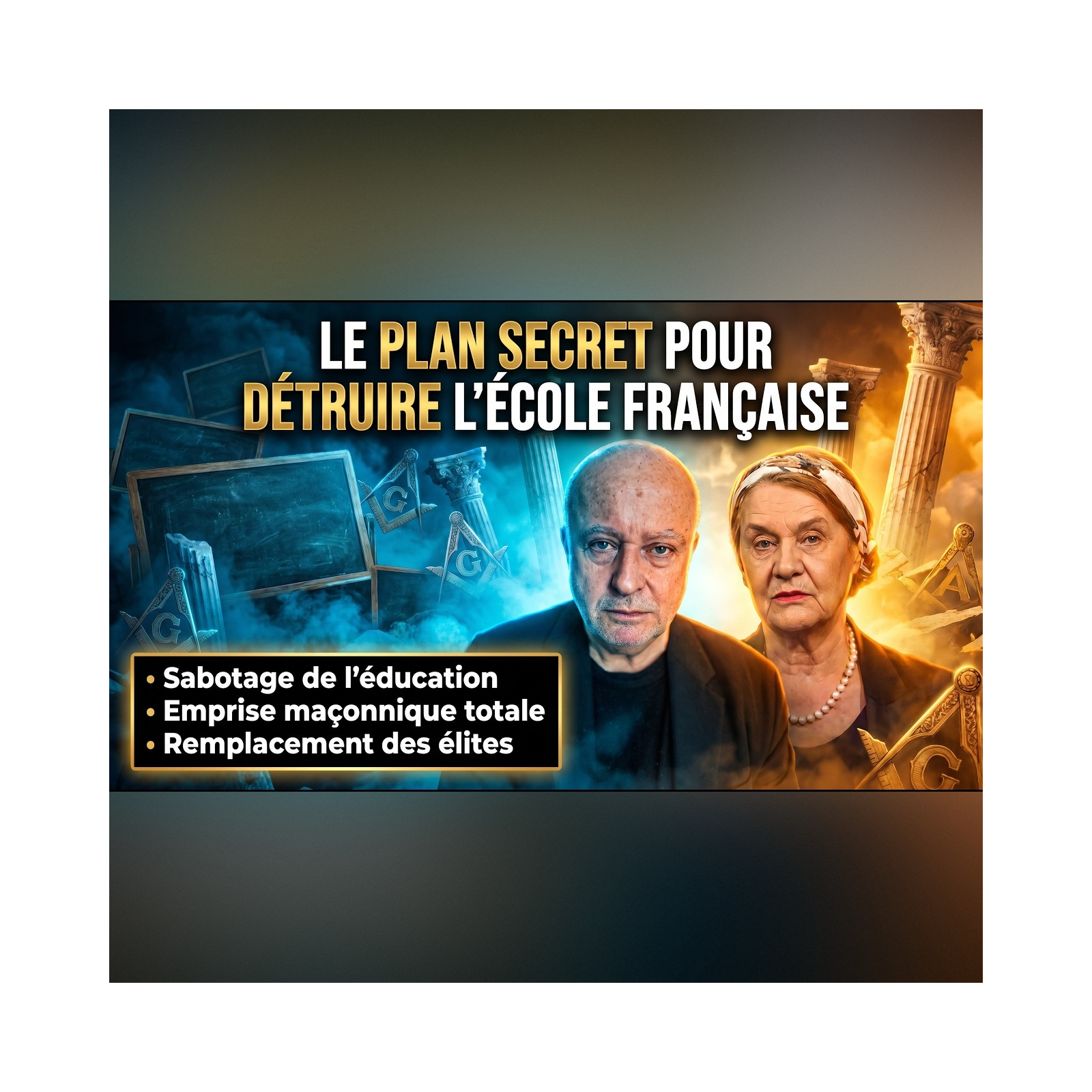  De l'école RÉPUBLICAINE au FORMATAGE TOTAL : le PLAN caché contre nos enfants ! | GPTV episode artwork