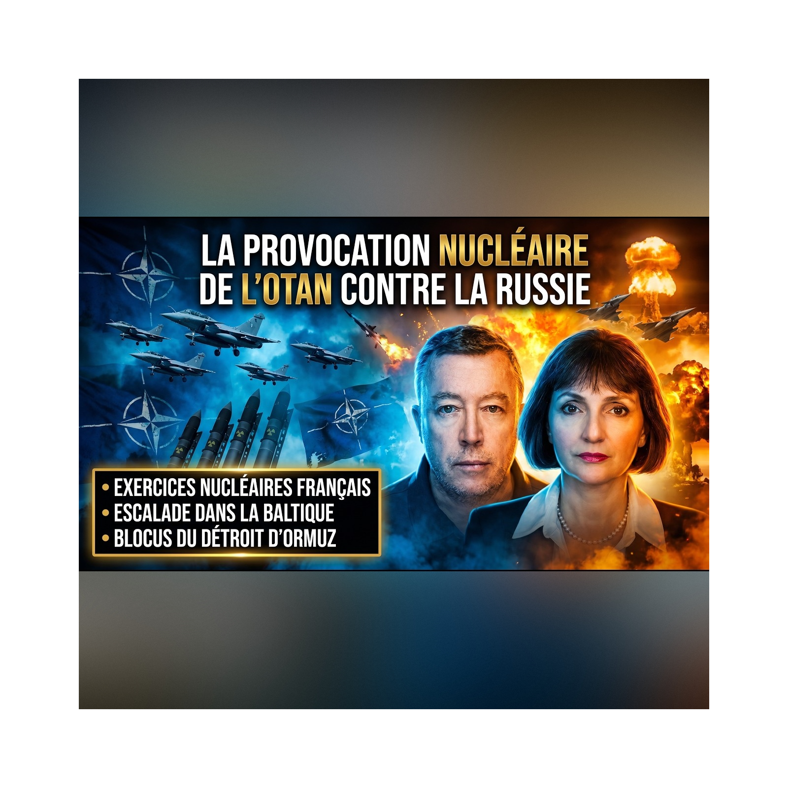 Pourquoi MACRON prépare une FRAPPE NUCLÉAIRE contre un allié de MOSCOU ! | GPTV episode artwork