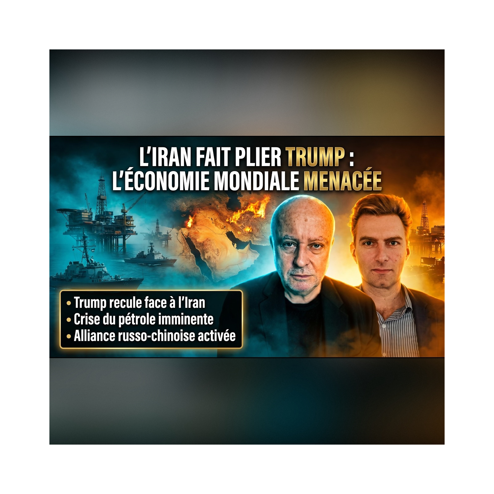 Du BLUFF militaire au cessez-le-feu INDÉFINI : ce que TRUMP cache sur l'IRAN ! | GPTV episode artwork