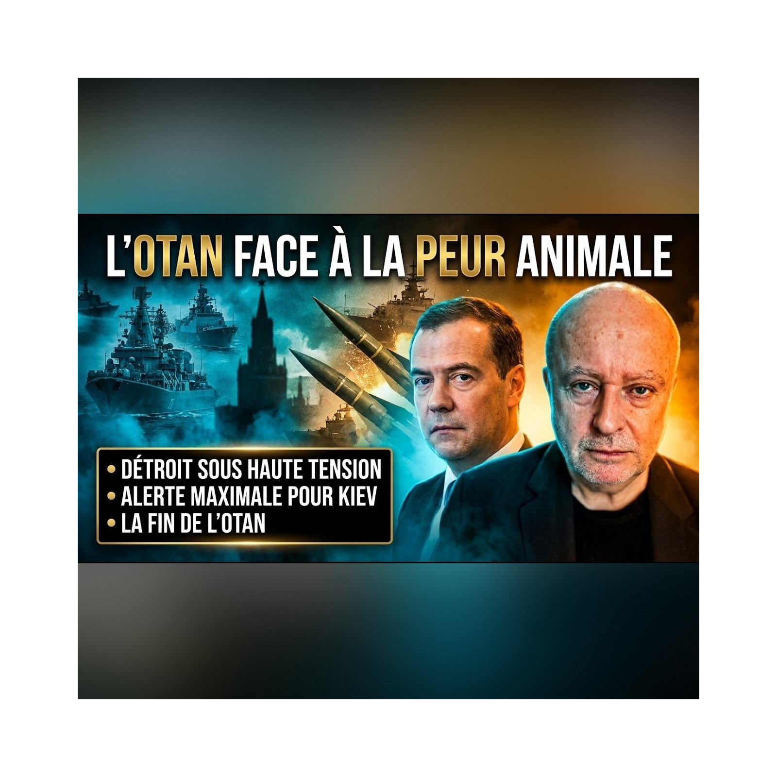 Ce que MEDVEDEV pense vraiment de l'EUROPE (et c'est une MENACE de guerre) | GPTV