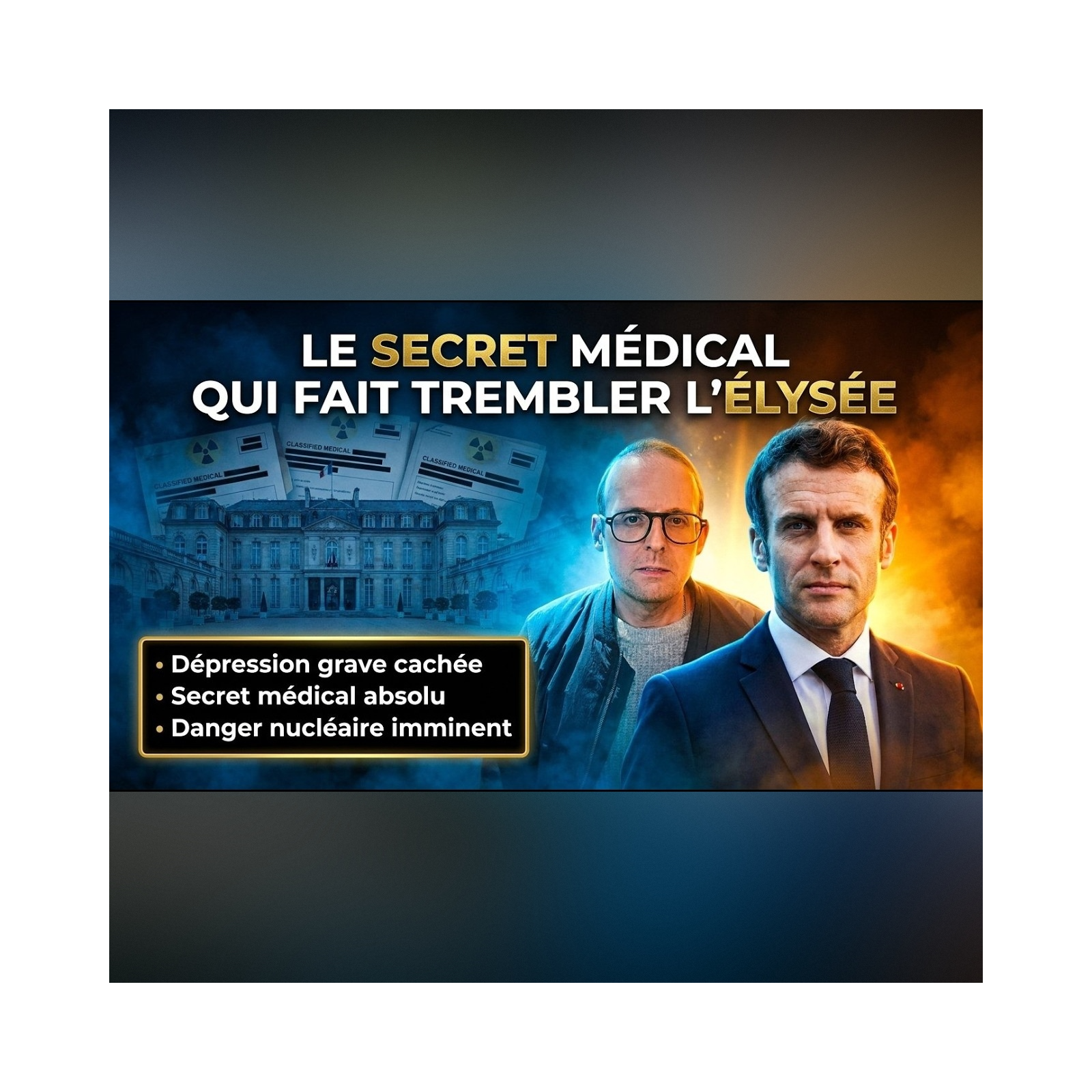 DÉPRESSION à l'Élysée : « Le médecin de MACRON est INVISIBLE et la Constitution est MORTE » | GPTV