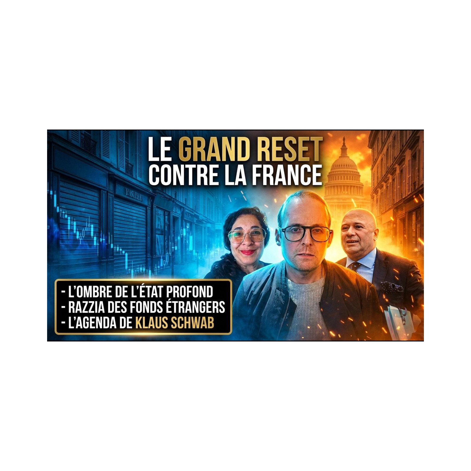 Rideaux de fer à PARIS : GPTV dévoile le PLAN BLACKROCK derrière chaque FAILLITE ! | GPTV