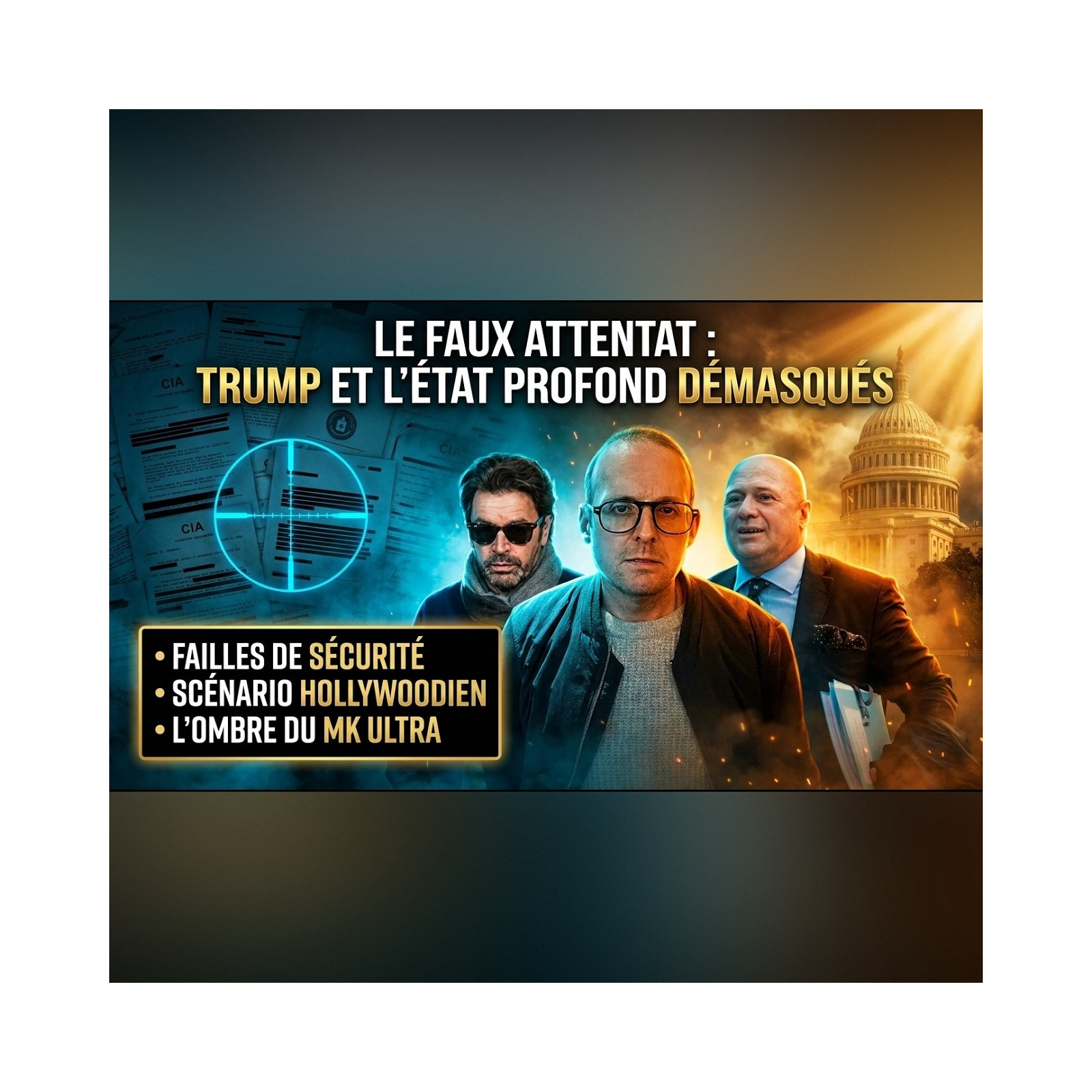 GPTV contredit les services SECRETS et prouve que l'attentat TRUMP est SCÉNARISÉ ! | GPTV