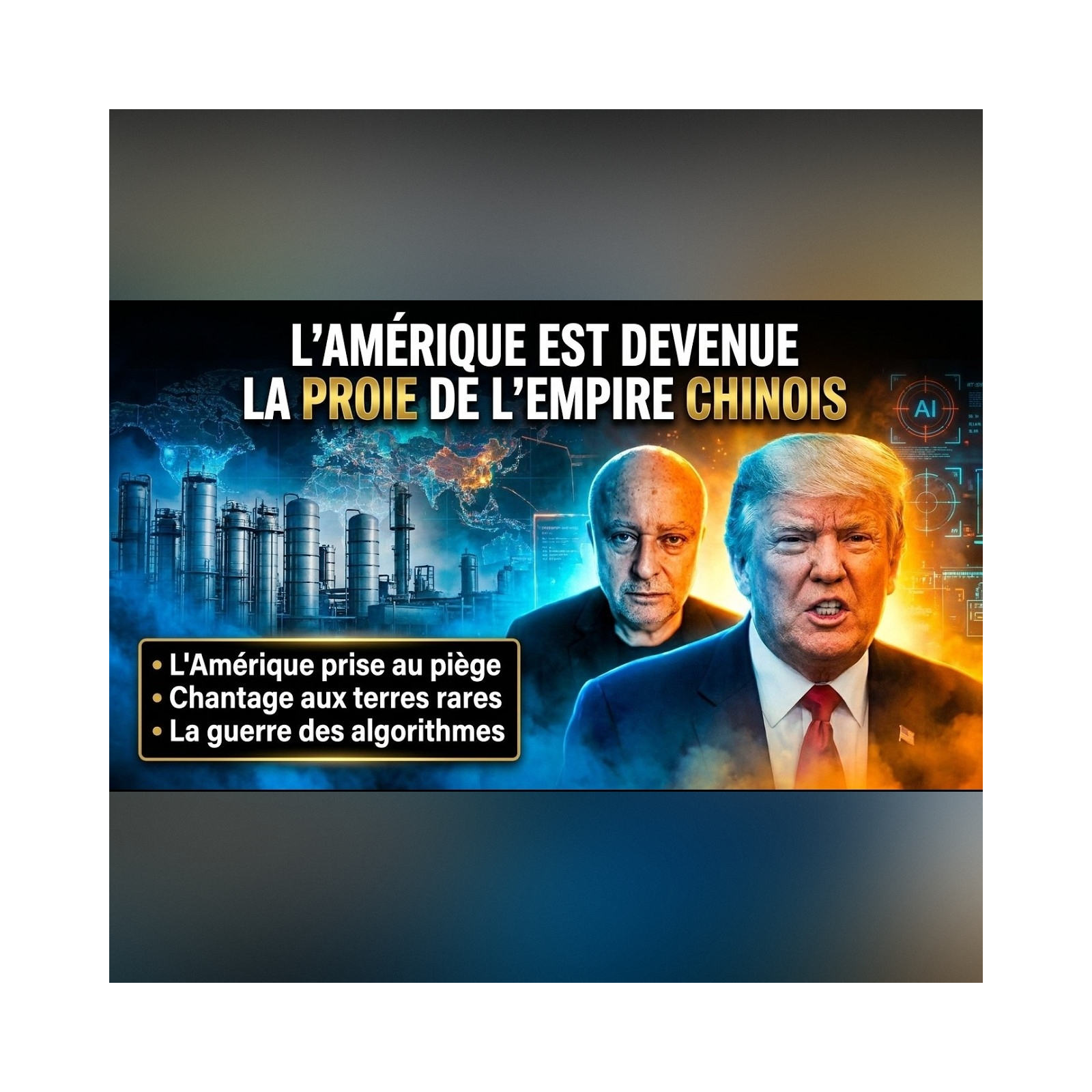 85% des TERRES RARES chinoises : PÉKIN révèle le PIÈGE mortel contre l'AMÉRIQUE ! | GPTV