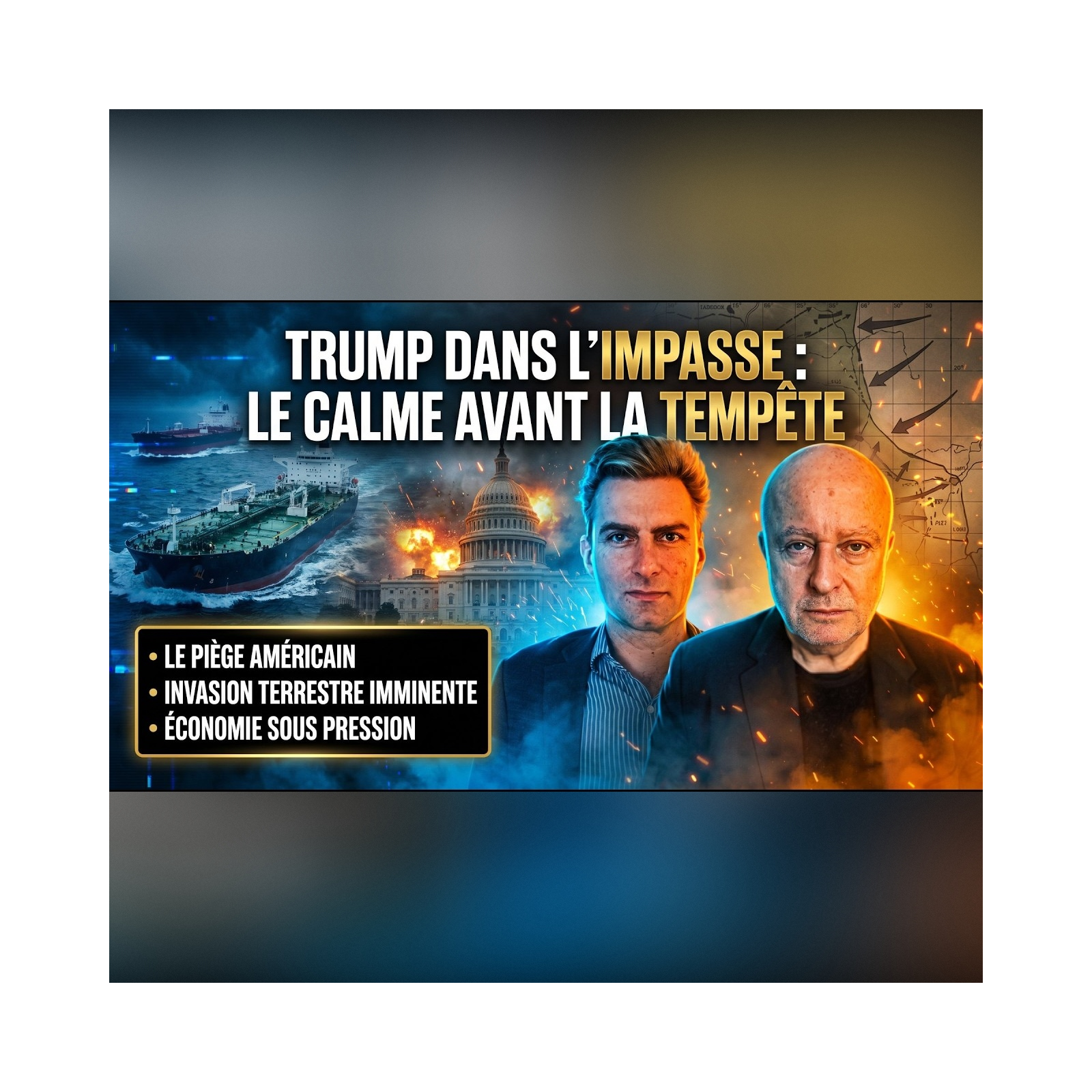 Pourquoi TRUMP prépare une INVASION TERRESTRE pour MASQUER l'effondrement US ! | GPTV