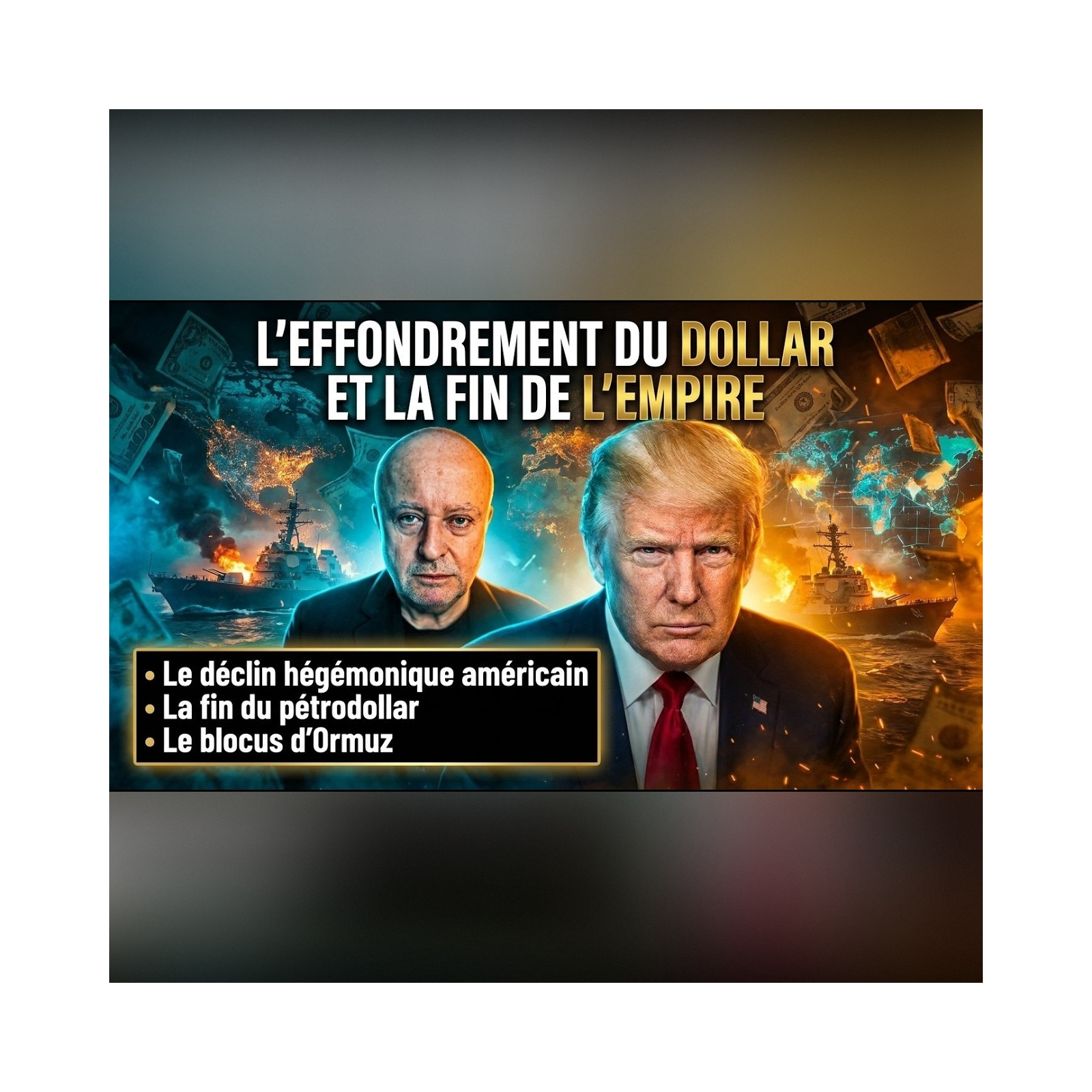 Pourquoi TRUMP prépare le REPLI mais ne peut pas ABANDONNER le détroit d'ORMUZ ! | GPTV
