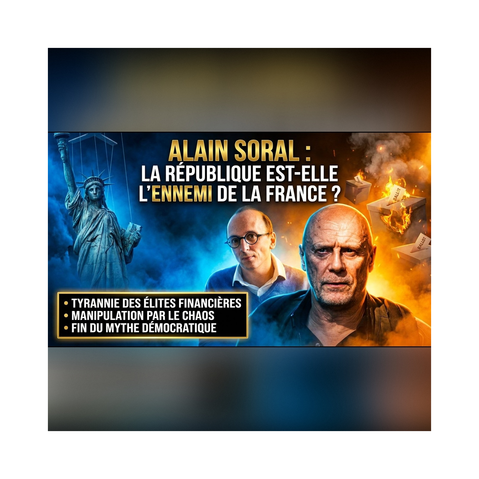 Pourquoi 92% des LOIS viennent de BRUXELLES ? SORAL et DI VIZIO répondent ! | GPTV