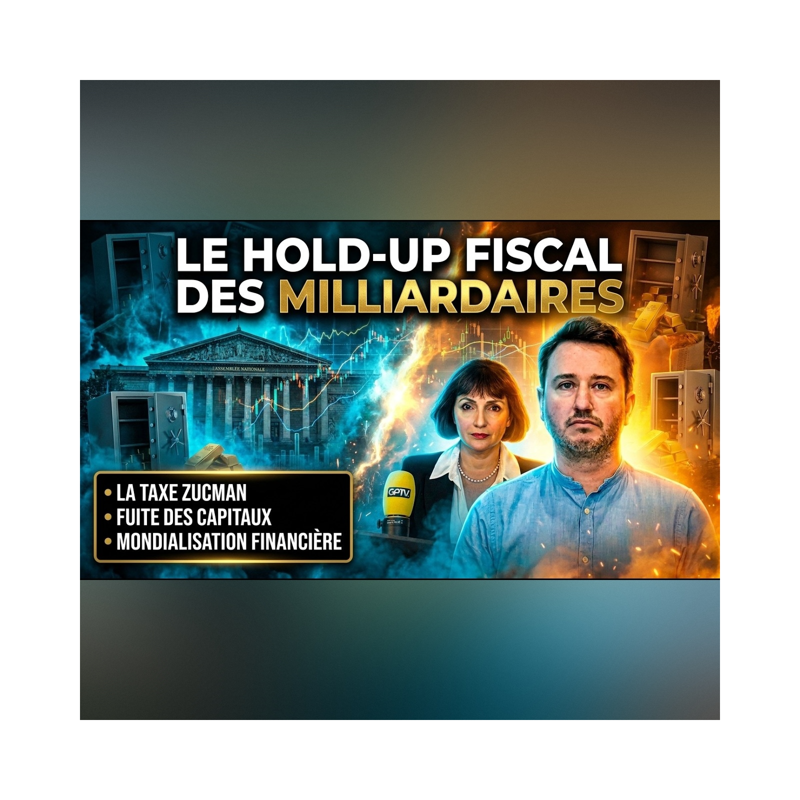 Le moment où ZUCMAN dit l'impensable sur les 500 FORTUNES qui PILLENT la FRANCE ! | GPTV
