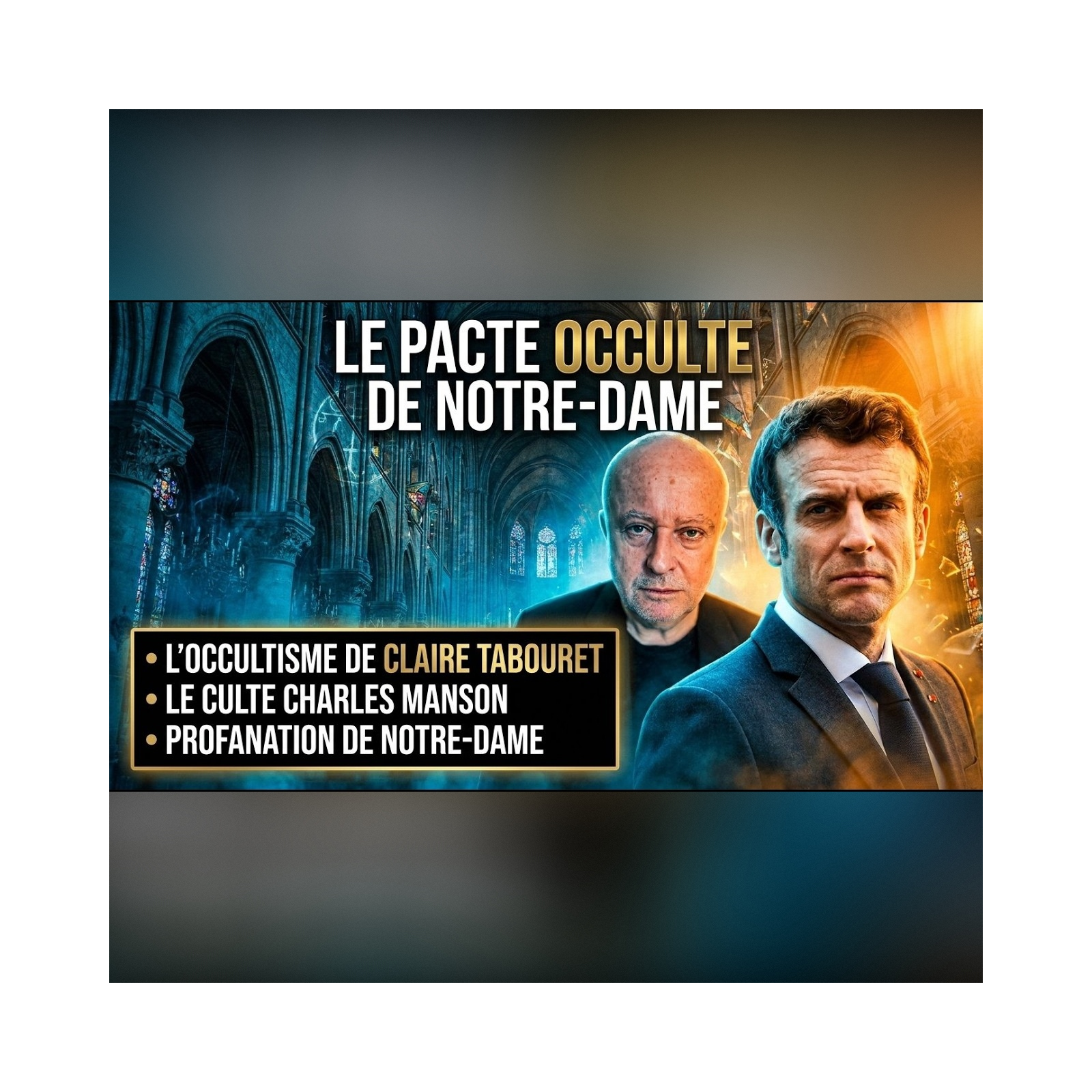 4 MILLIONS pour une initiée OCCULTISTE : GPTV révèle le SCANDALE des vitraux de Notre-Dame ! | GPTV