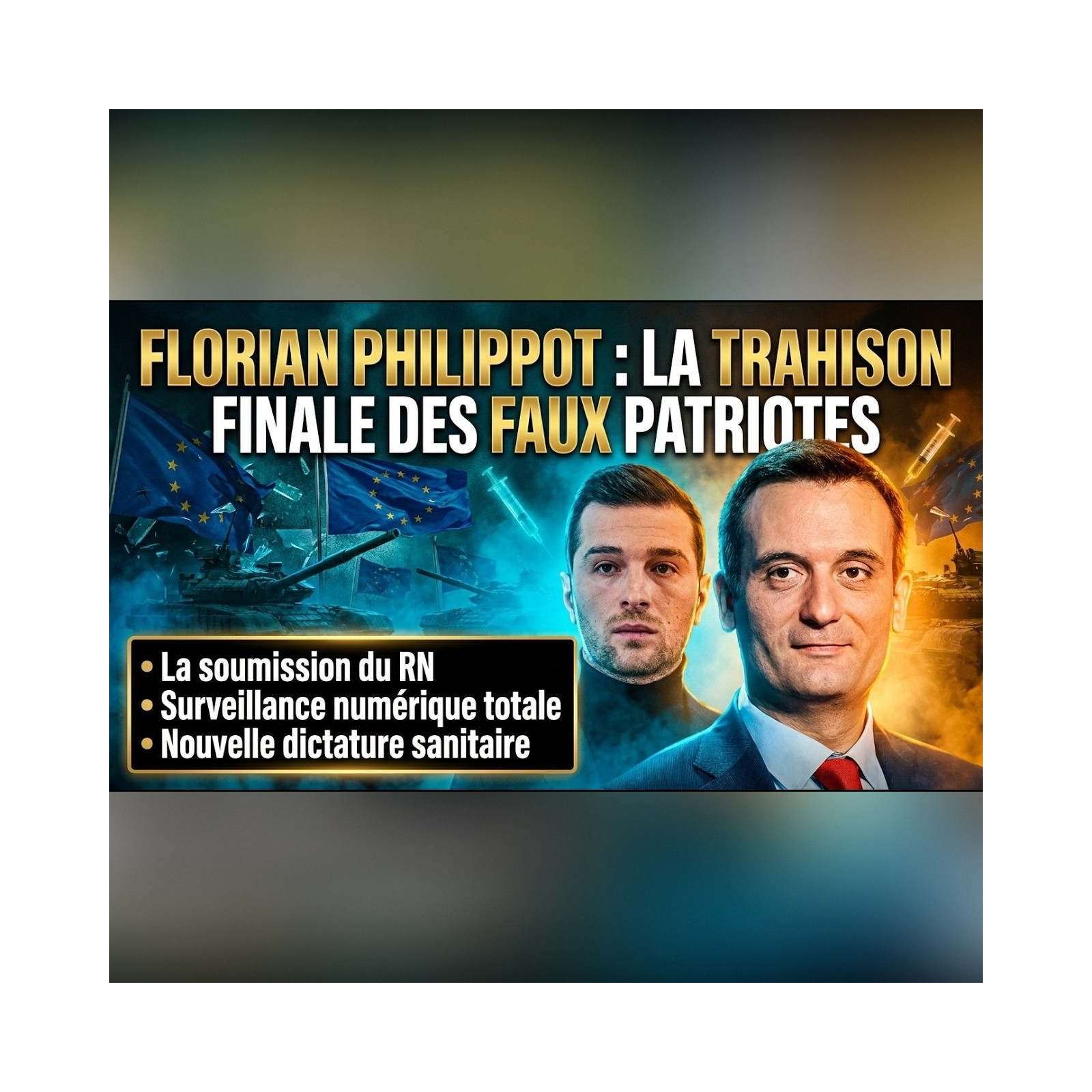 Florian PHILIPPOT contredit BARDELLA et prouve que le RN prépare sa SOUMISSION à BRUXELLES ! | GPTV episode artwork