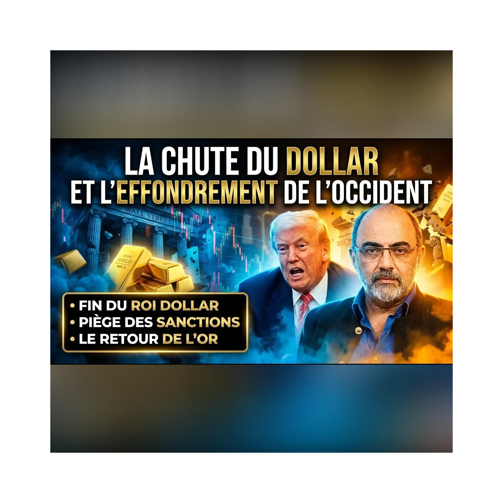 Pourquoi TRUMP PURGE 12 généraux avant le CRASH du dollar ? Pierre JOVANOVIC répond ! | GPTV episode artwork