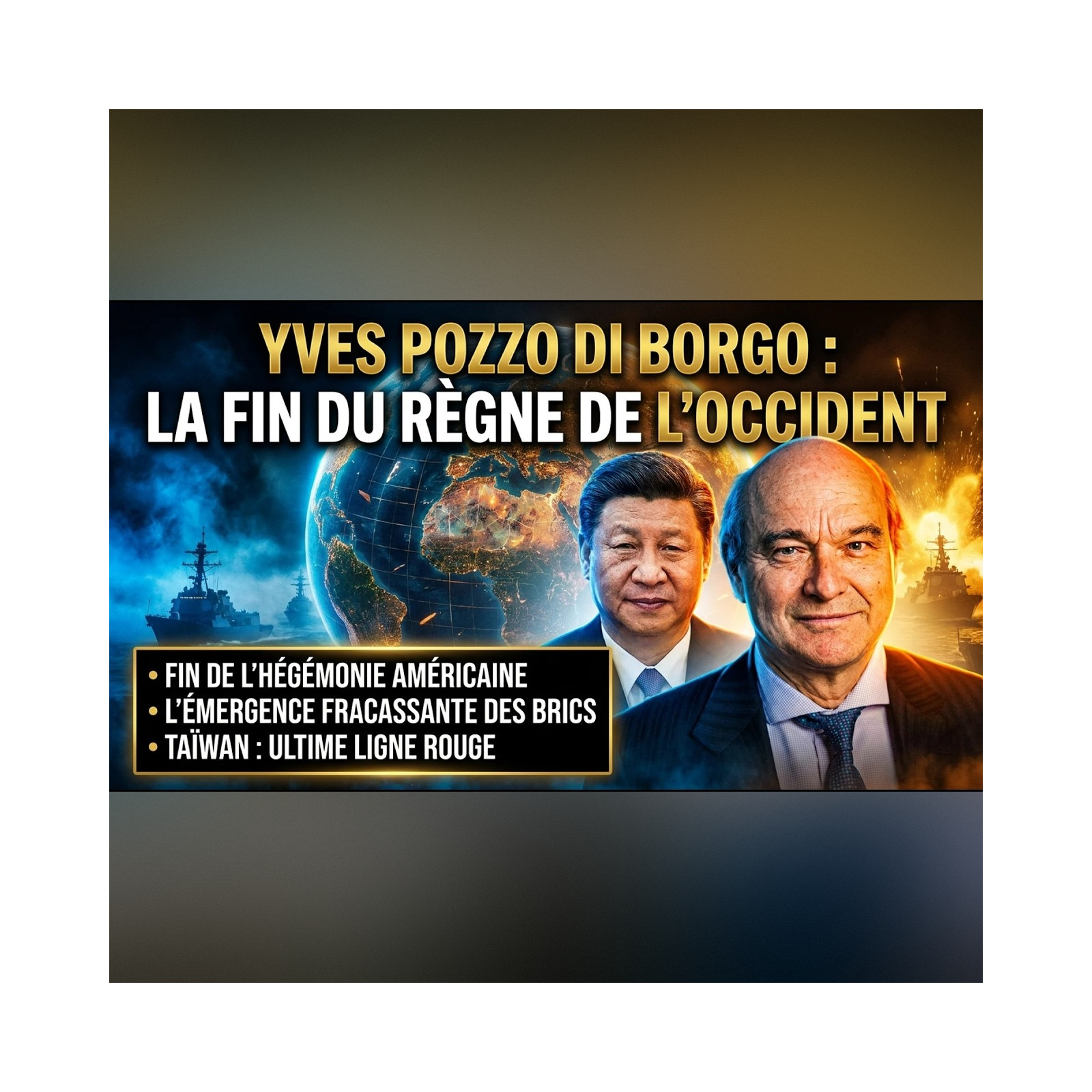  Pourquoi PÉKIN prépare la FIN de l'HÉGÉMONIE américaine ? Yves POZZO DI BORGO répond ! | GPTV episode artwork
